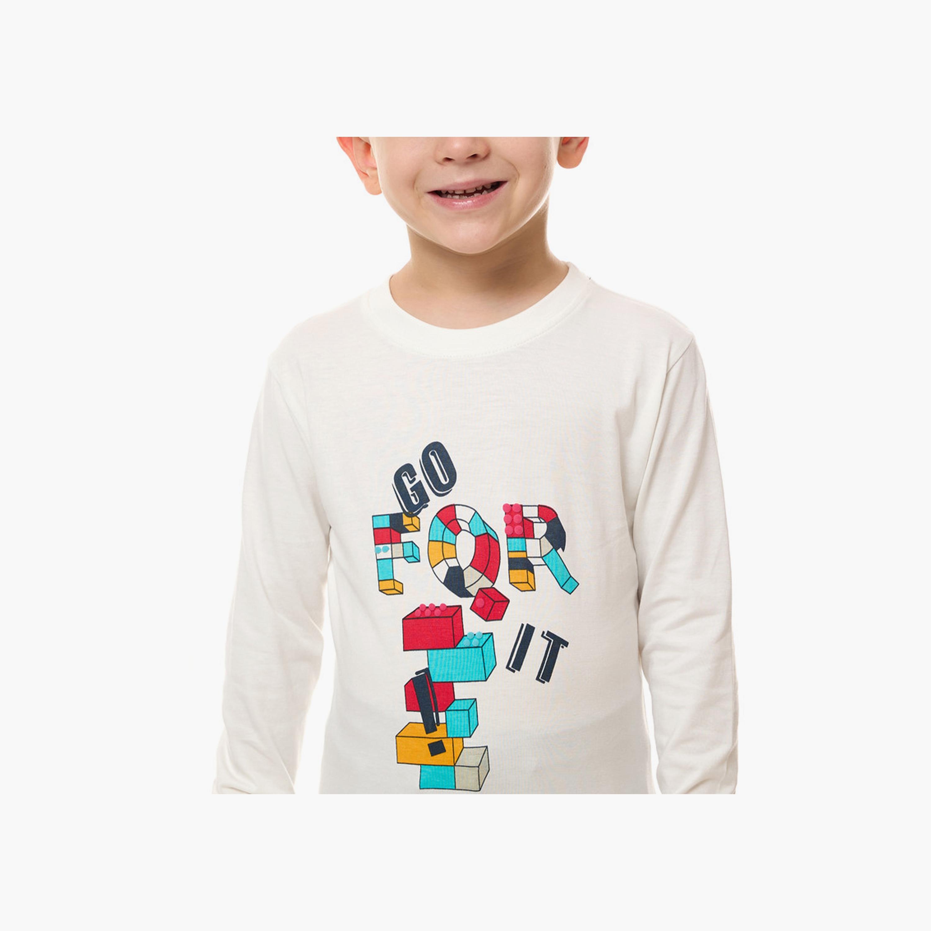 تي شيرت بأكمام طويلة مطبوع من فيكتور اند جين-boys-clothing-tshirtsandpolos-image-5