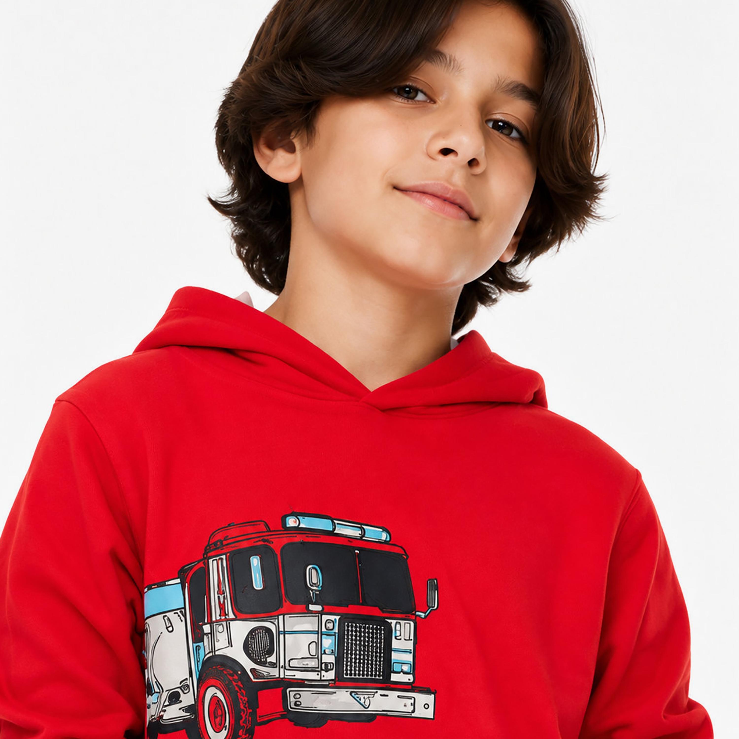 Victor and Jane 2-Piece Printed Long Sleeves Hoodie with Joggers-boys-clothing-setsandcoords-image-3