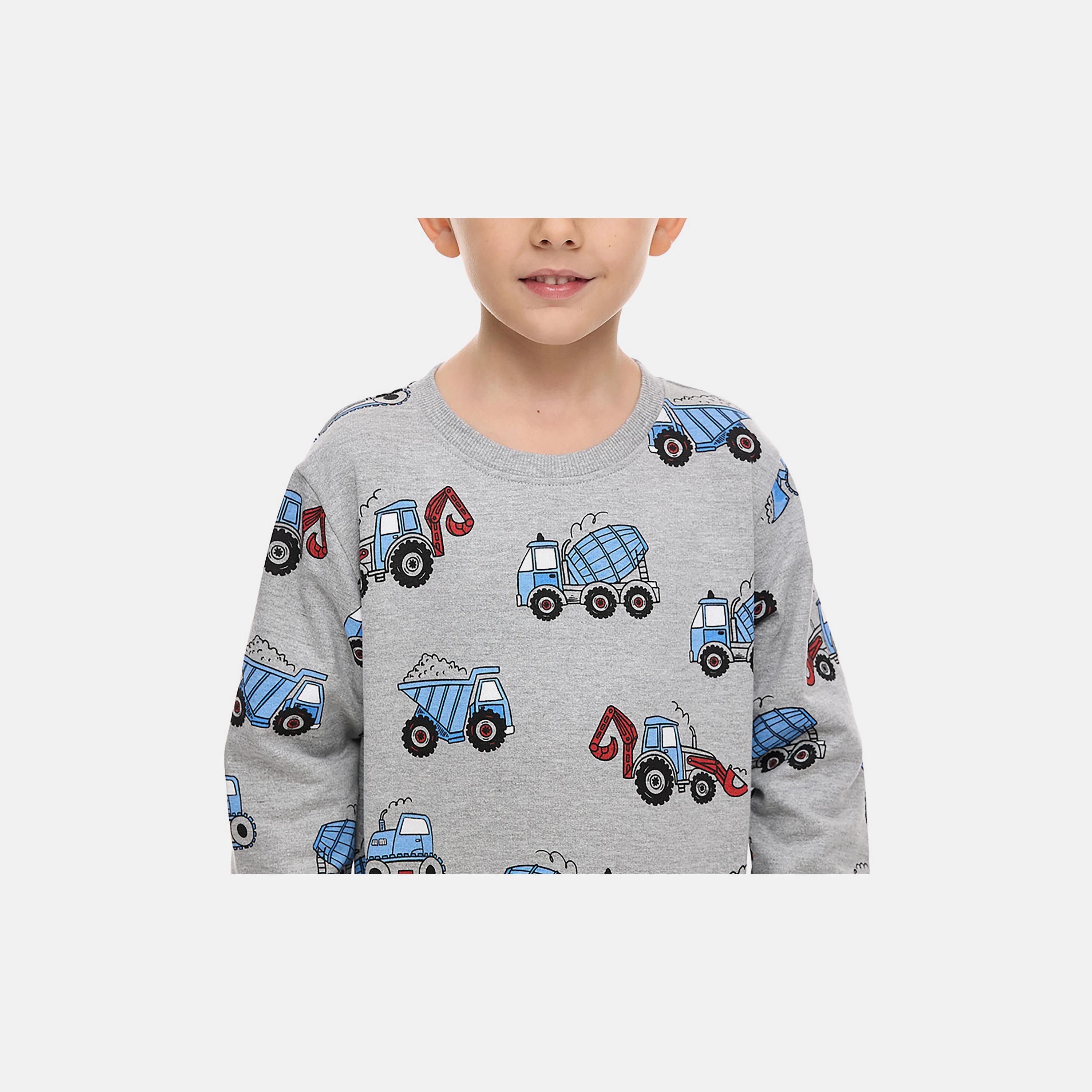 Victor and Jane 2-Piece Printed Long Sleeves Sweatshirt with Joggers-boys-clothing-setsandcoords-image-5