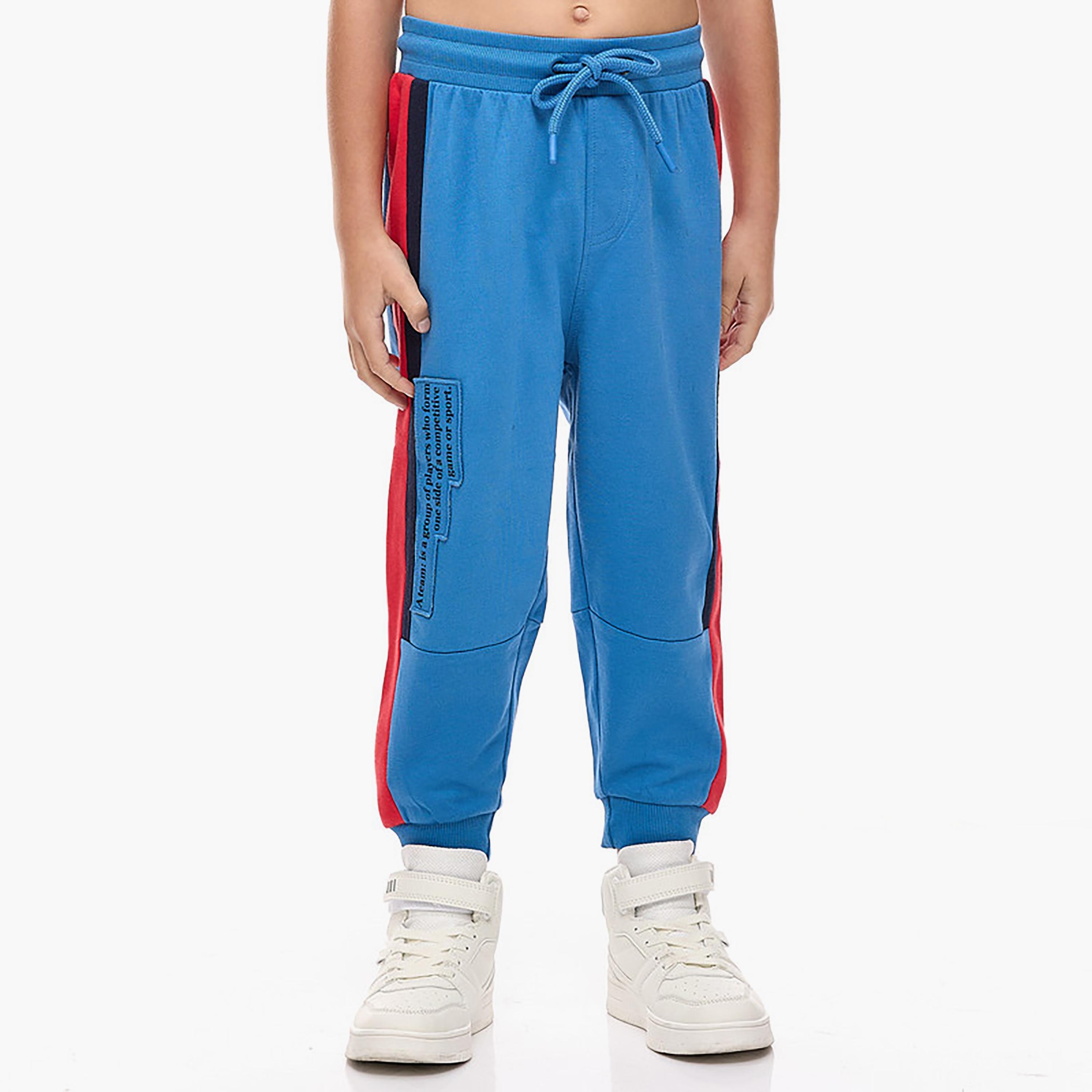 Victor and Jane 2-Piece Printed Long Sleeves Sweatshirt with Joggers-boys-clothing-setsandcoords-image-6