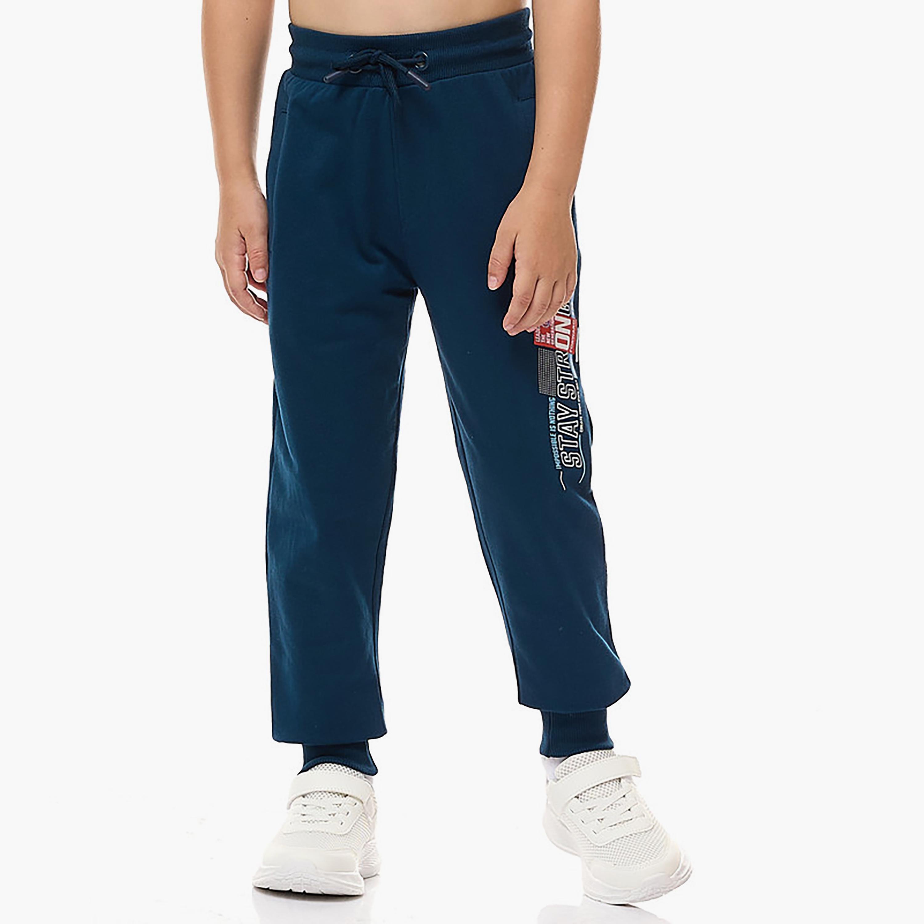 Victor and Jane 2-Piece Printed Long Sleeves Sweatshirt with Joggers-boys-clothing-setsandcoords-image-6