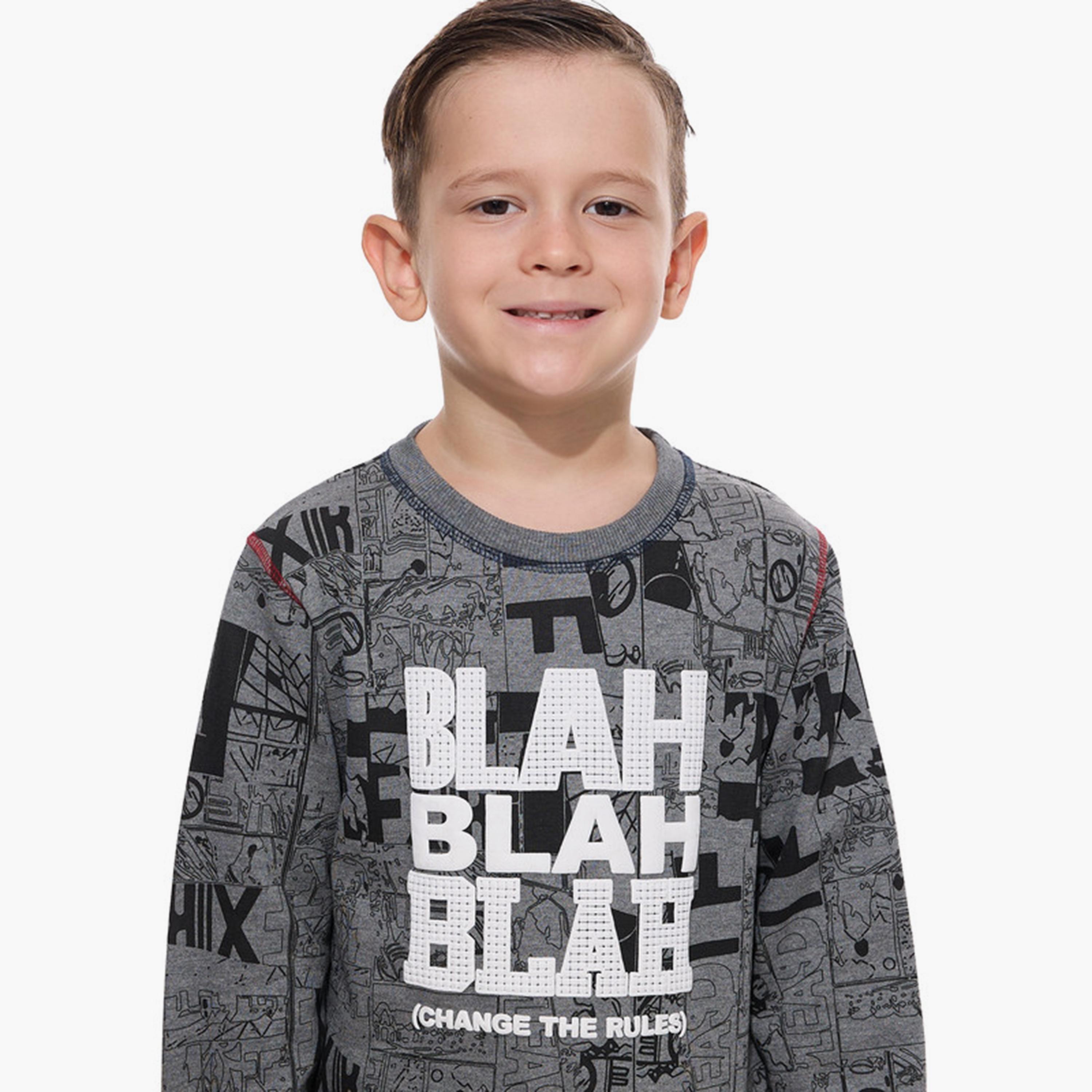 Victor and Jane 2-Piece Printed Long Sleeves Sweatshirt with Joggers-boys-clothing-winterwear-setsandcoords-image-4