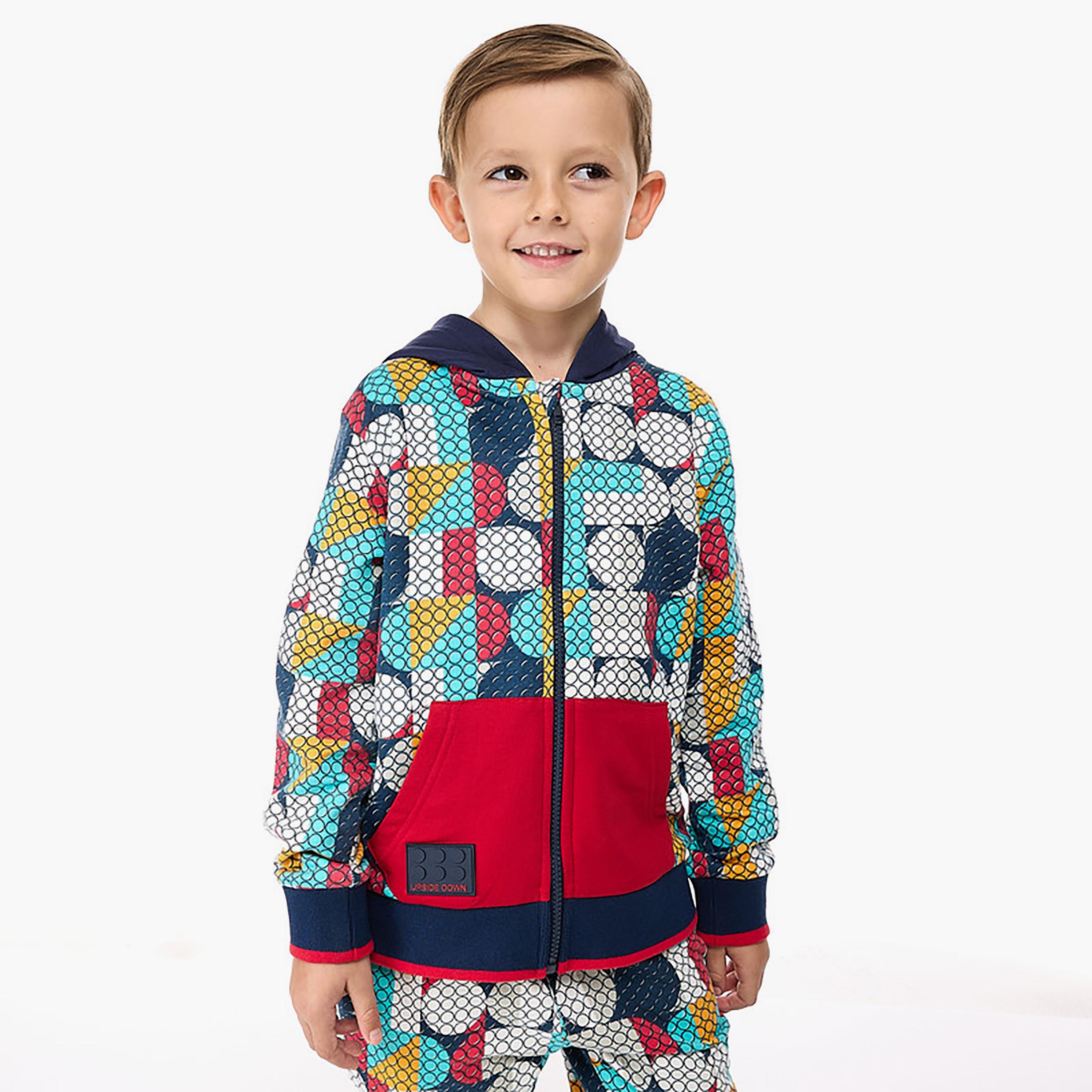 Victor and Jane 2-Piece Printed Long Sleeves Hoodie with Joggers-boys-clothing-setsandcoords-image-4