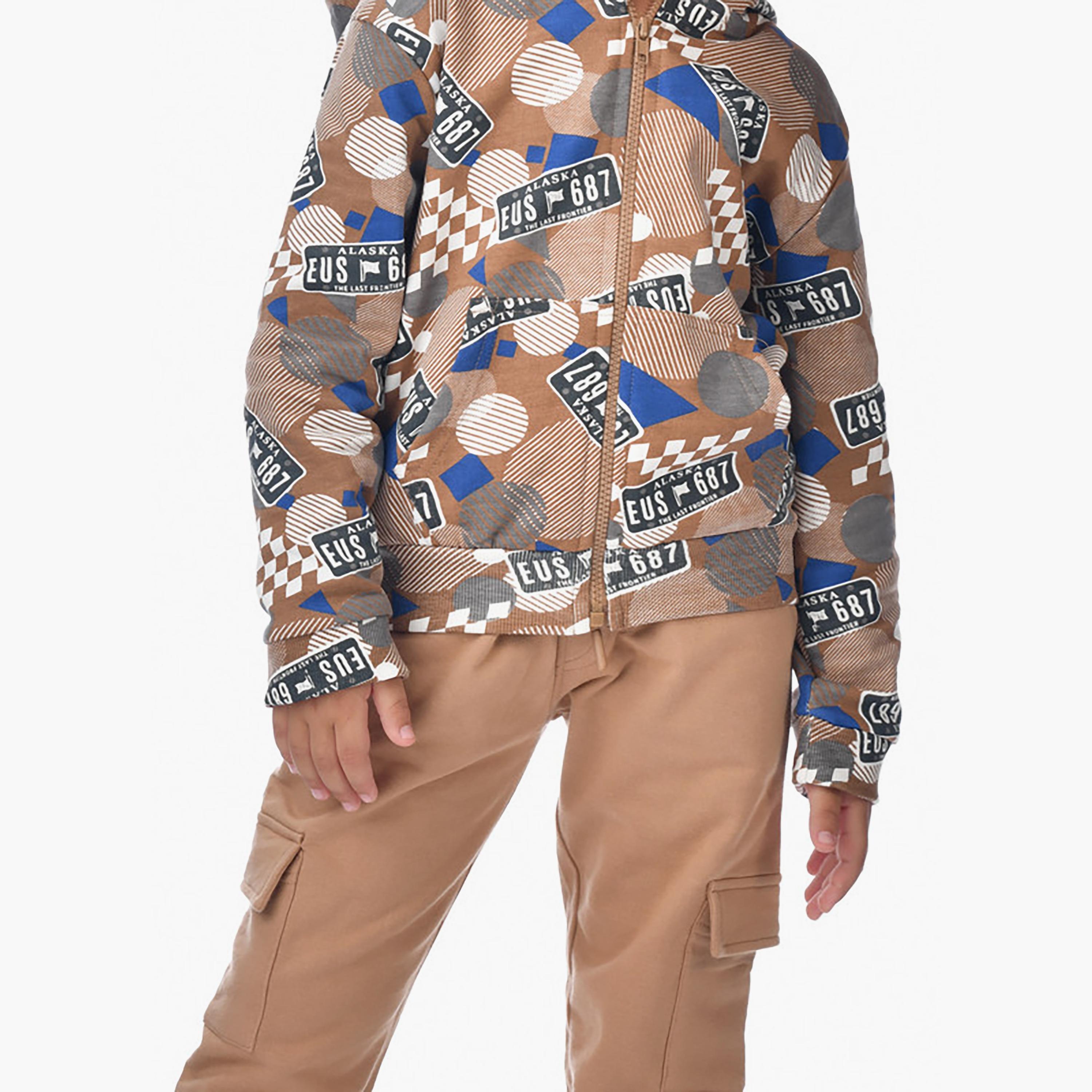 Victor and Jane 2-Piece Printed Long Sleeves Hoodie with Joggers-boys-clothing-setsandcoords-image-6
