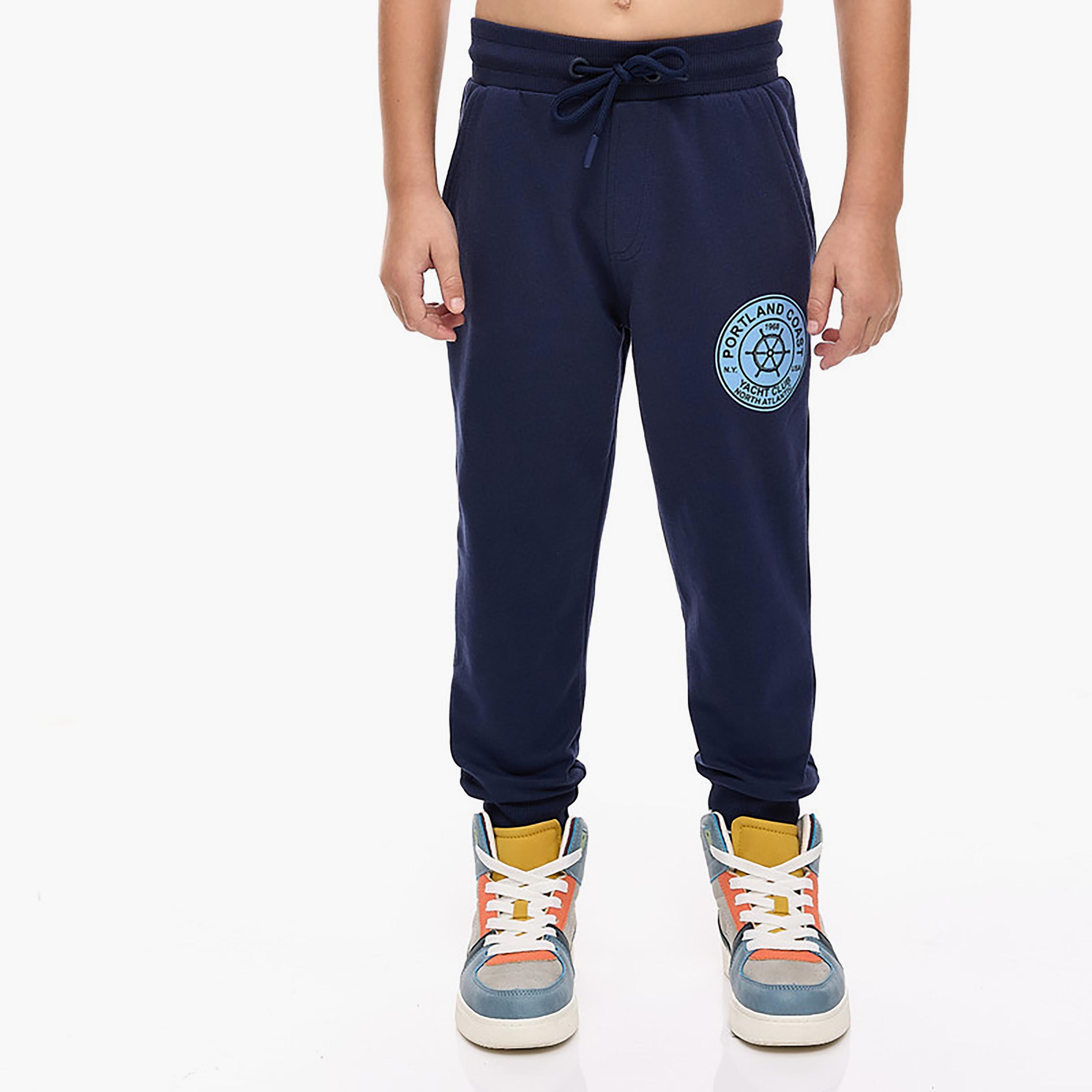 Victor and Jane 2-Piece Printed Long Sleeves Sweatshirt with Joggers-boys-clothing-setsandcoords-image-6