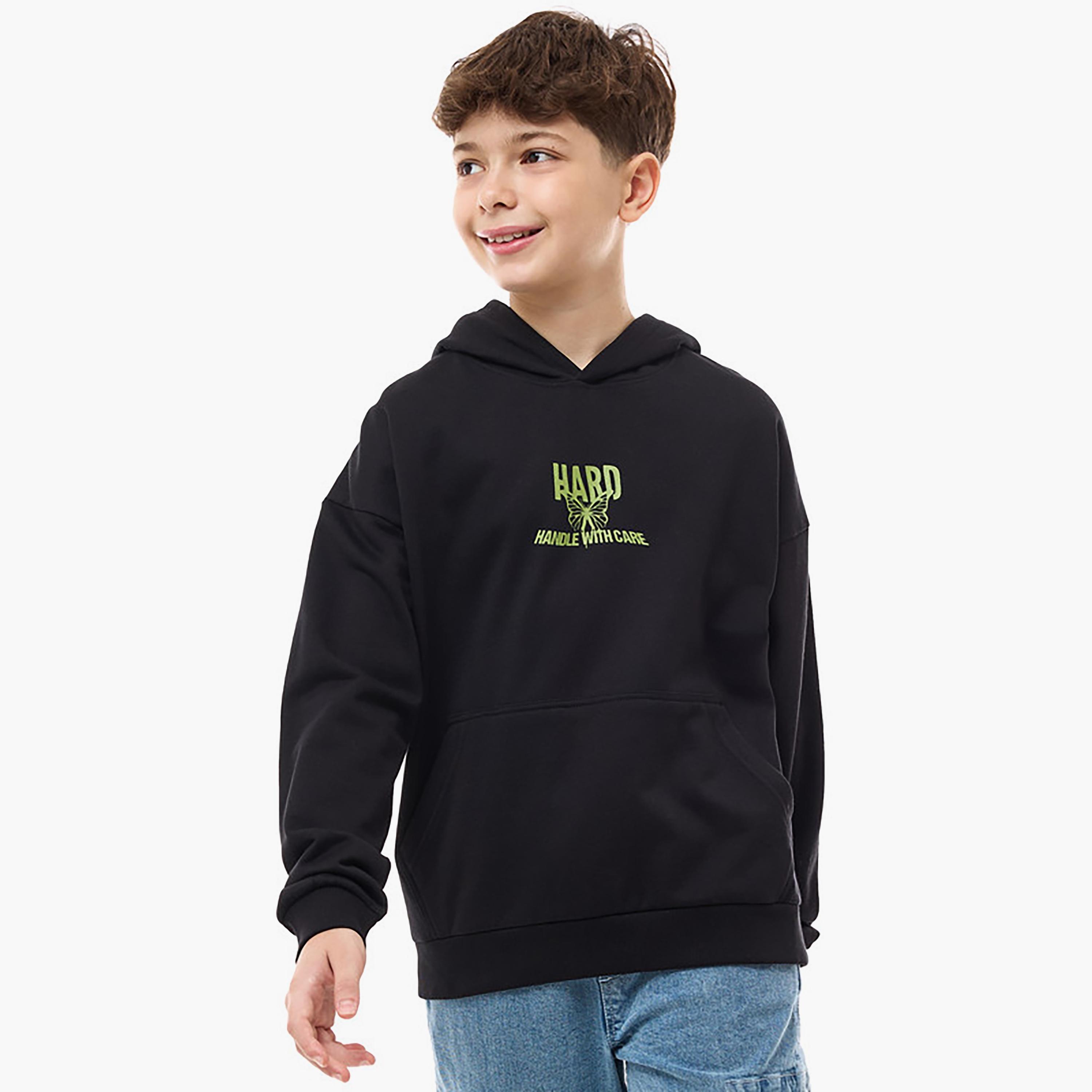 Victor and Jane Printed Long Sleeves Hoodie-boys-clothing-winterwear-sweatshirts-image-1