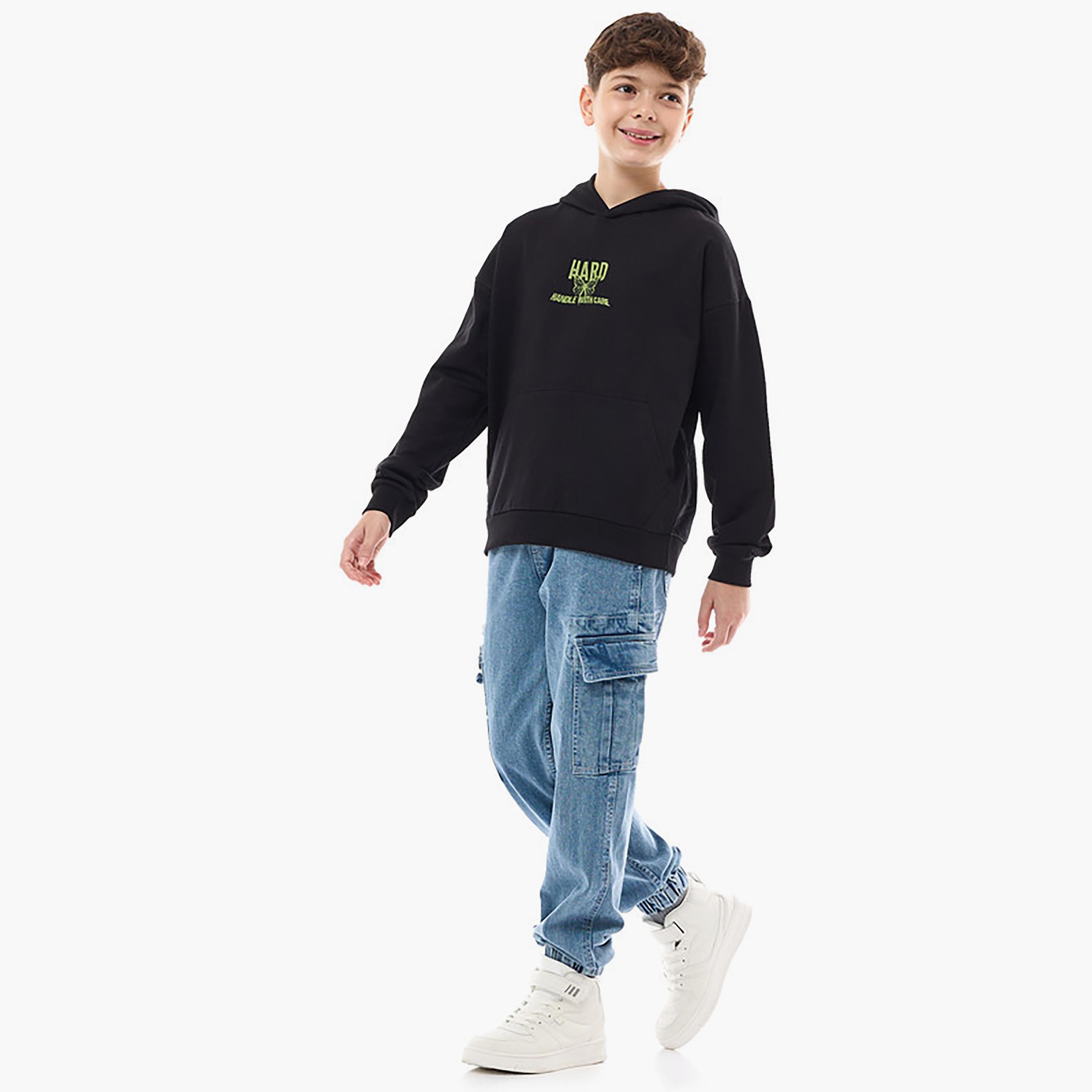 Victor and Jane Printed Long Sleeves Hoodie-boys-clothing-winterwear-sweatshirts-image-4