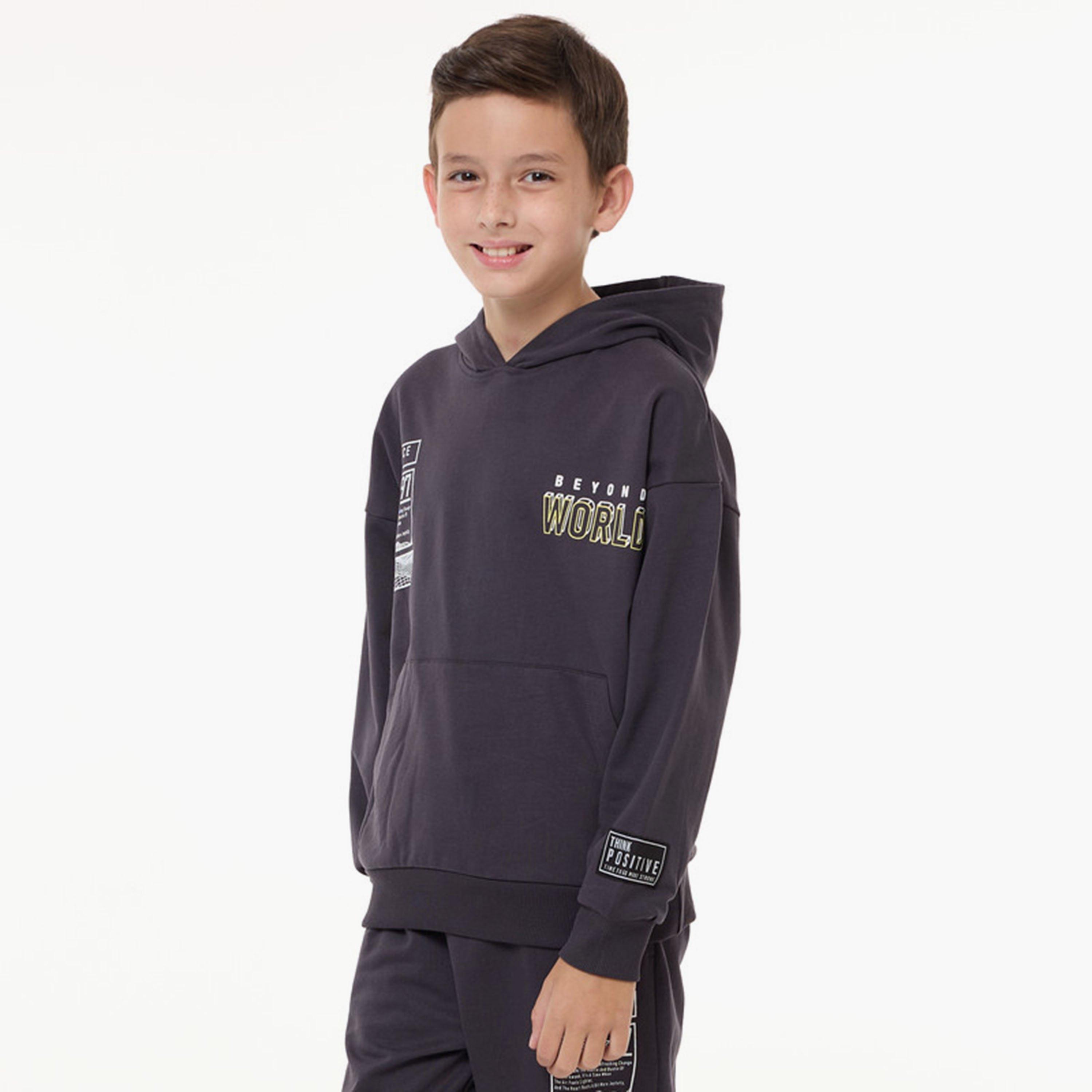 Victor and Jane 2-Piece Printed Long Sleeves Hoodie with Joggers-boys-clothing-setsandcoords-image-3