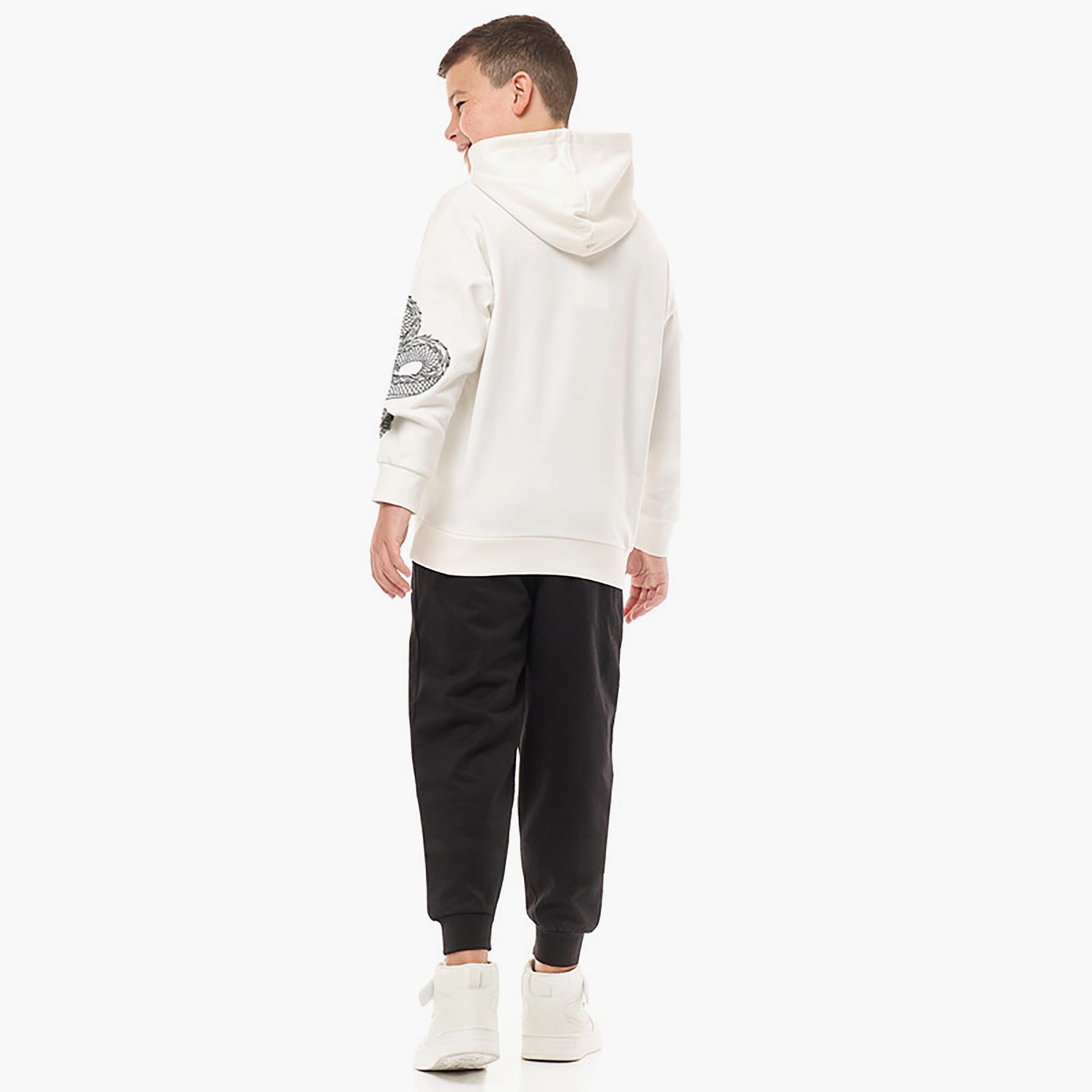 Victor and Jane 2-Piece Printed Long Sleeves Hoodie with Joggers-boys-clothing-setsandcoords-image-3