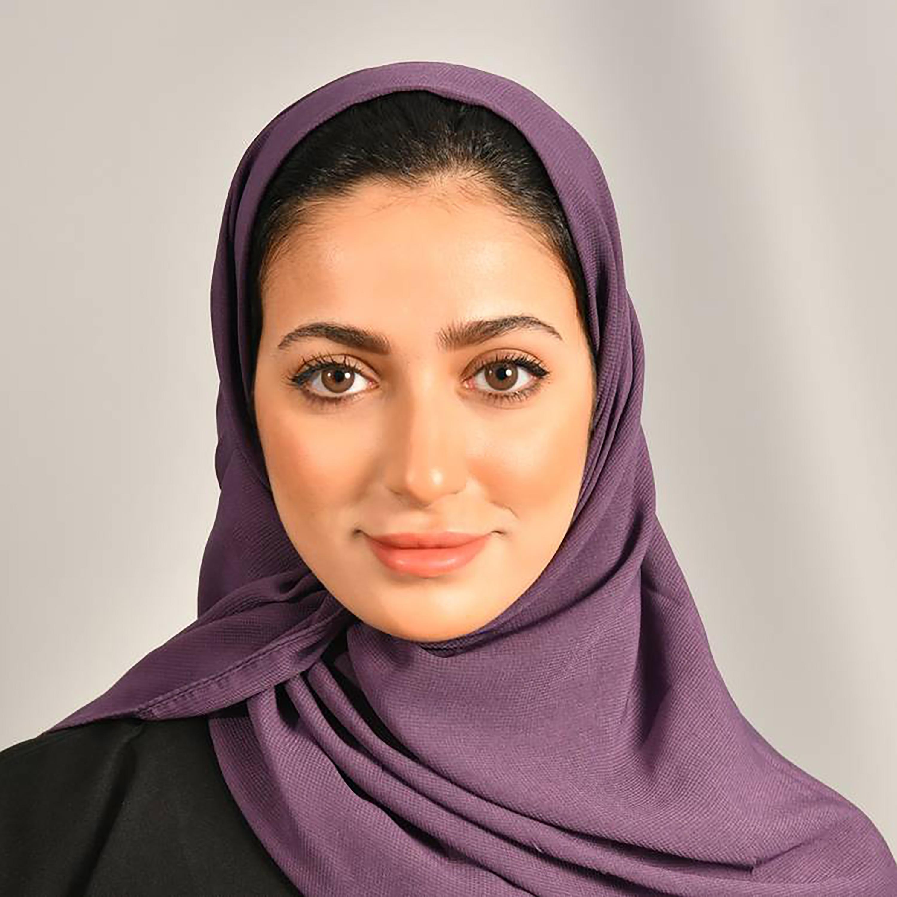 Hawraa Purple Plain Satin Hijab-women-arabicclothing-headscarf-hijab-image-1