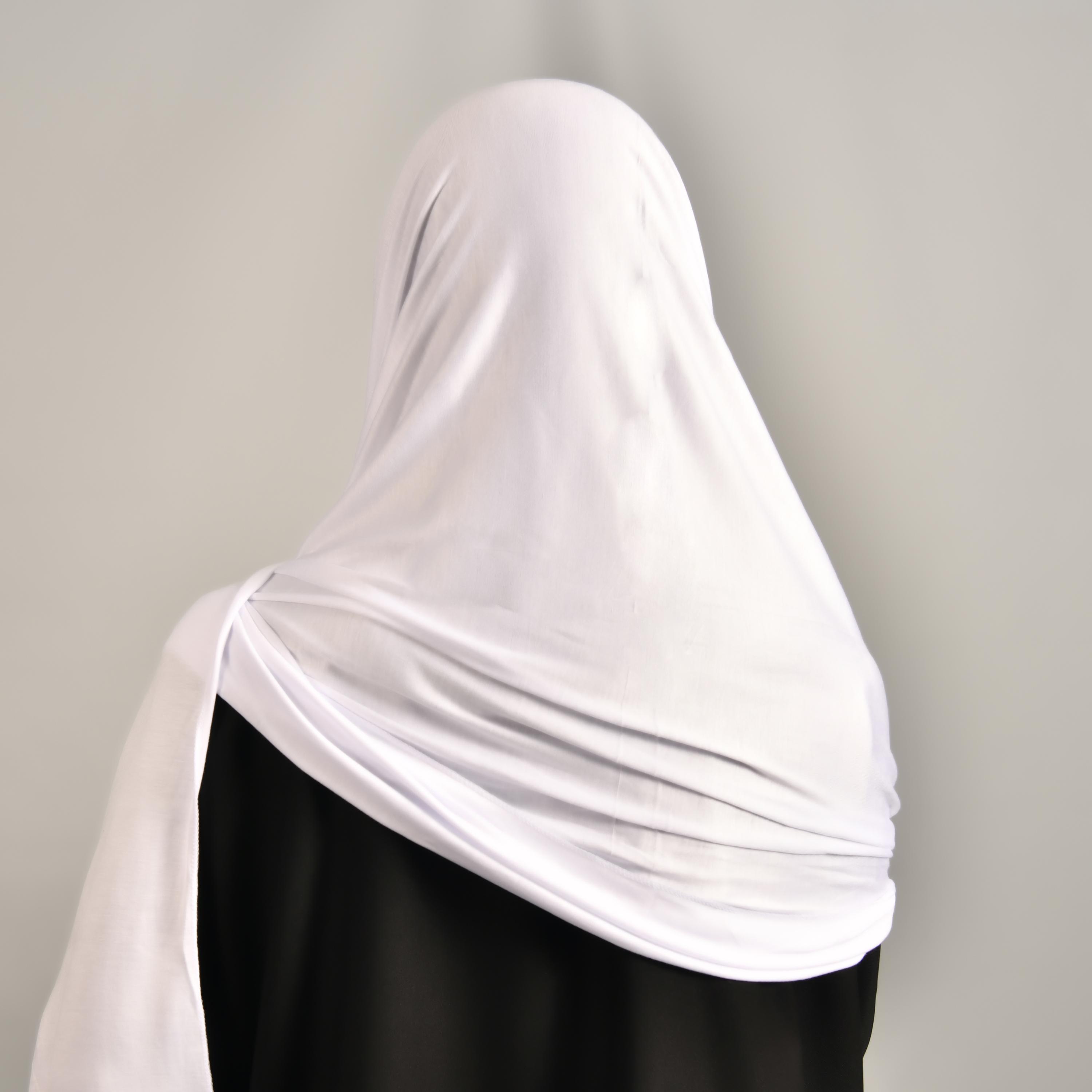 Hawraa White Linen Women's Hijab-women-arabicclothing-headscarf-hijab-image-4
