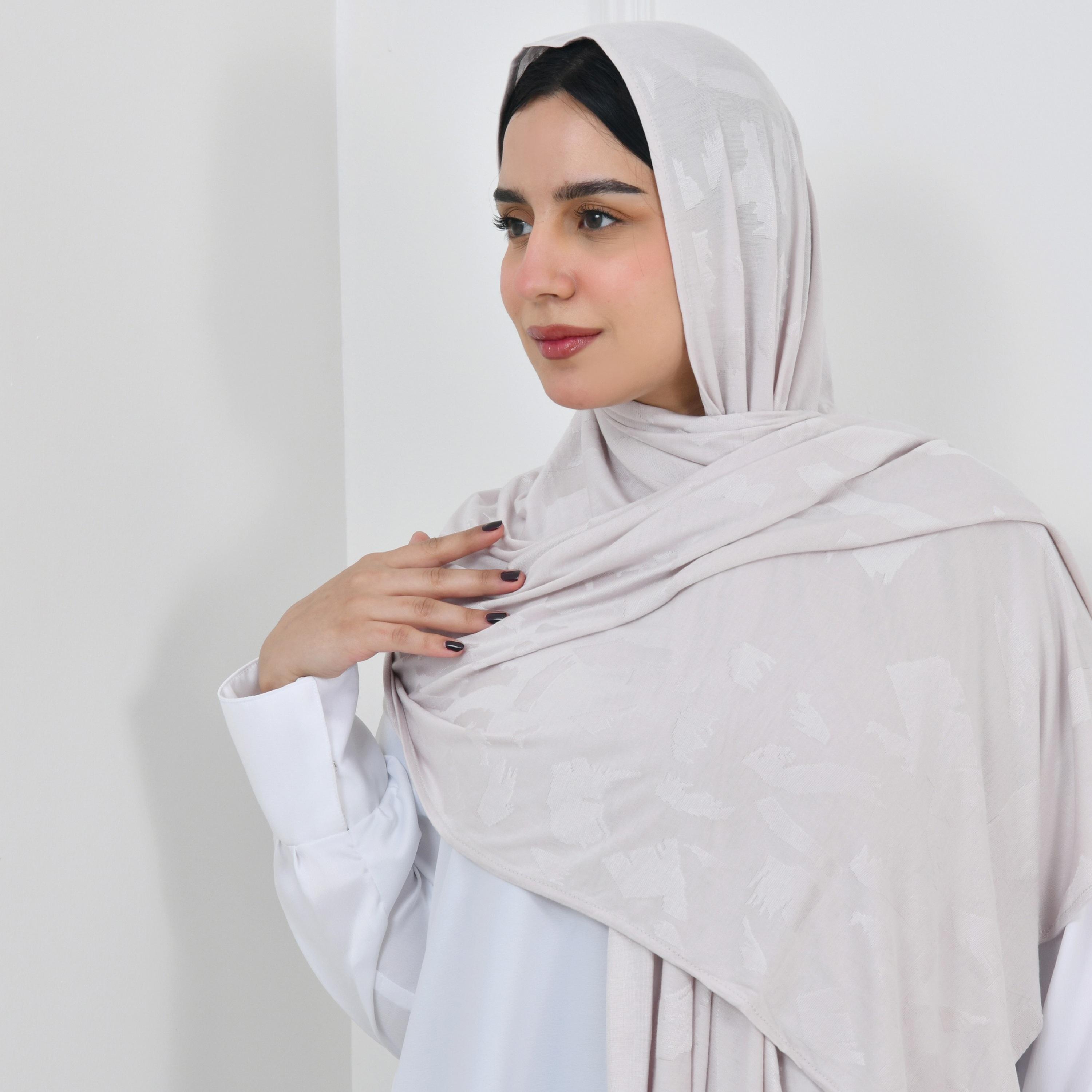 Hawraa Beige Women Hijab-women-arabicclothing-headscarf-hijab-image-2
