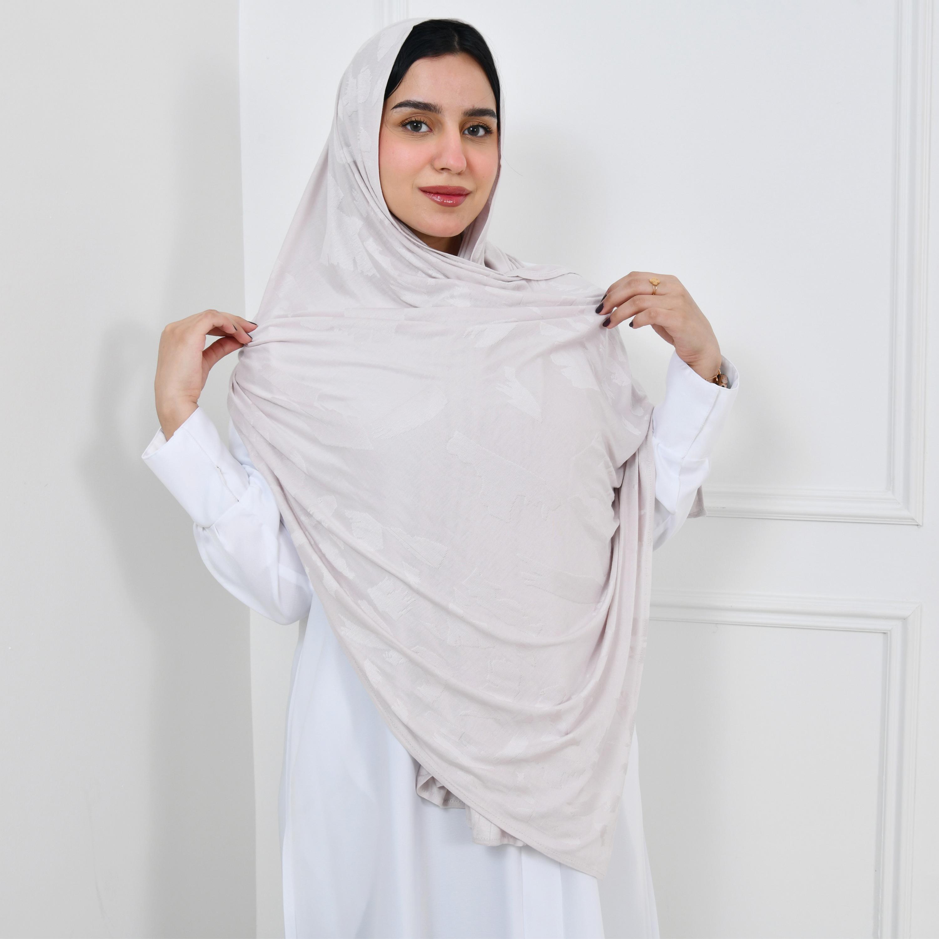 Hawraa Beige Women Hijab-women-arabicclothing-headscarf-hijab-image-1