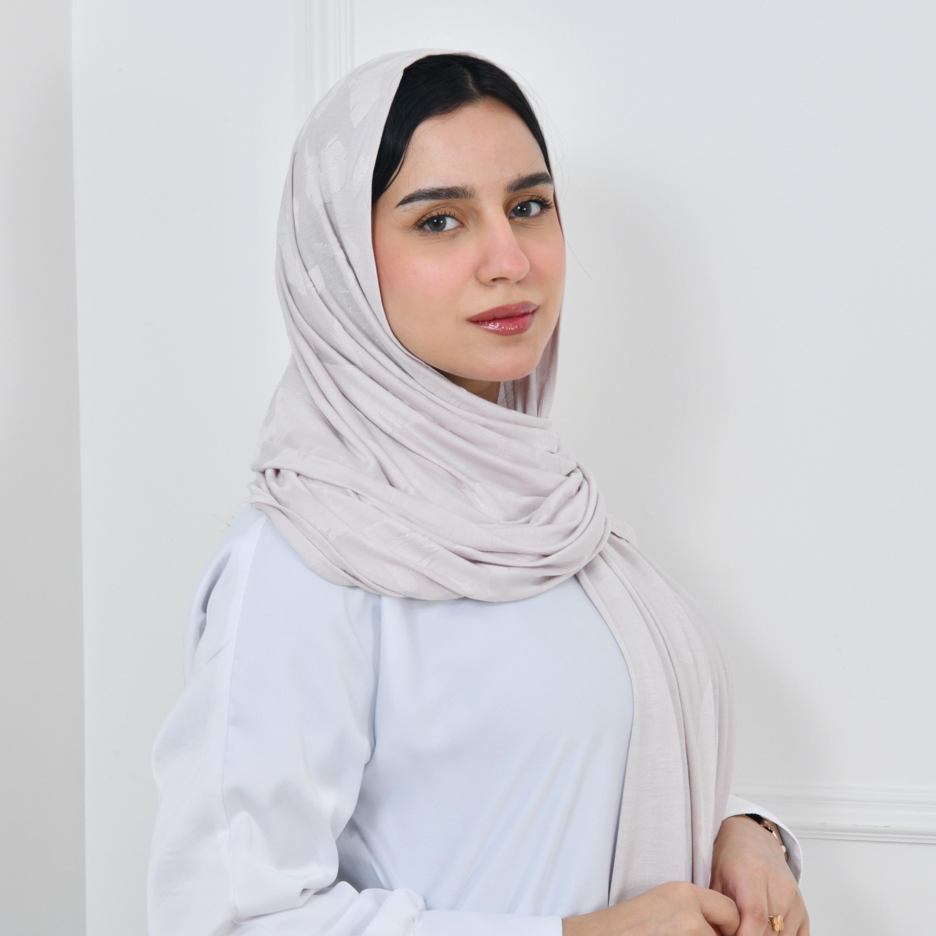 Hawraa Beige Women Hijab-women-arabicclothing-headscarf-hijab-image-2