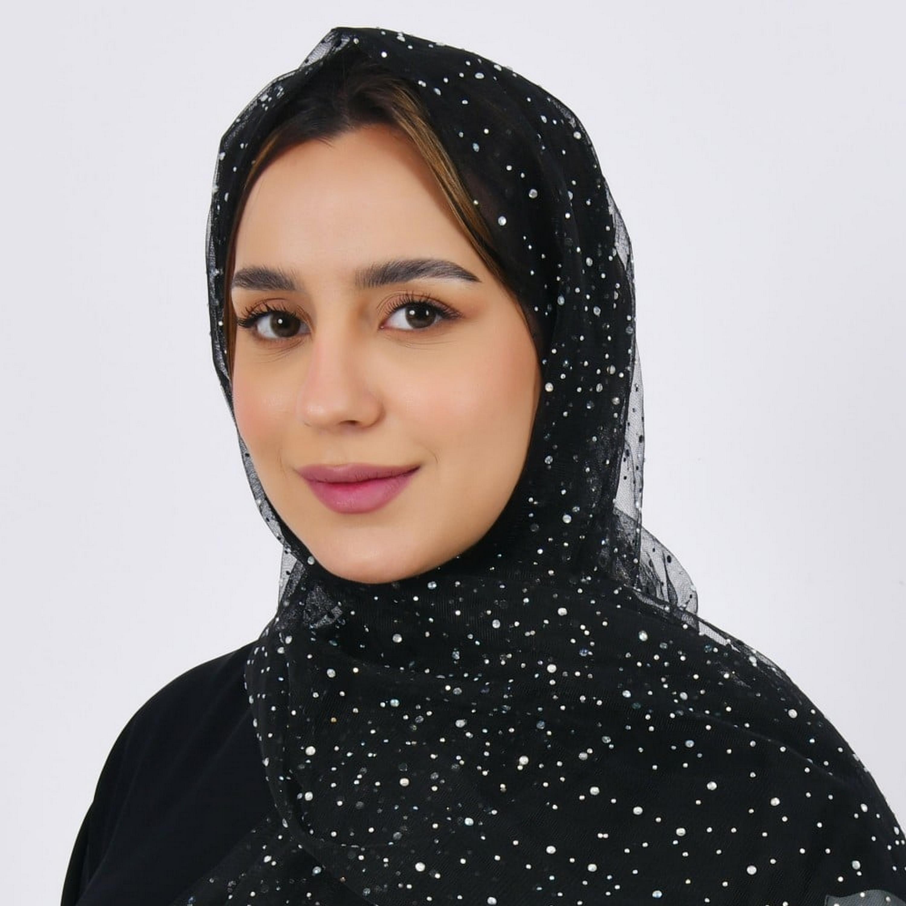 beaded hijab