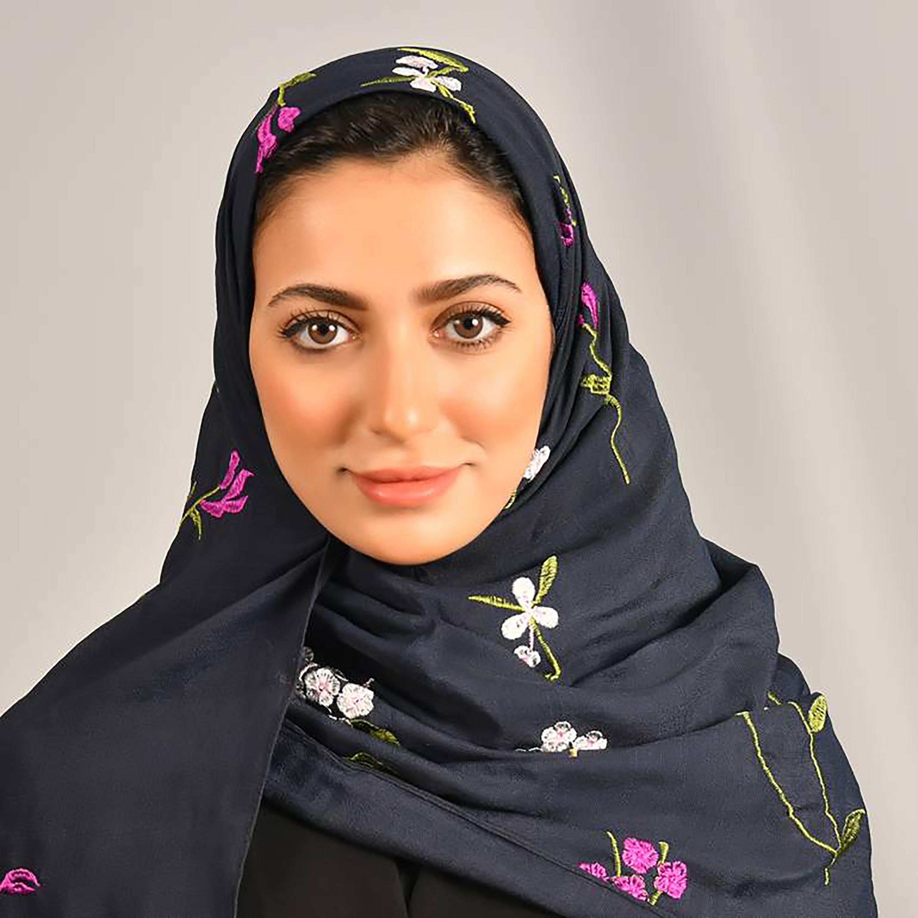 Hawraa Navy Blue Embroidered Crepe Hijab-women-arabicclothing-headscarf-hijab-image-1