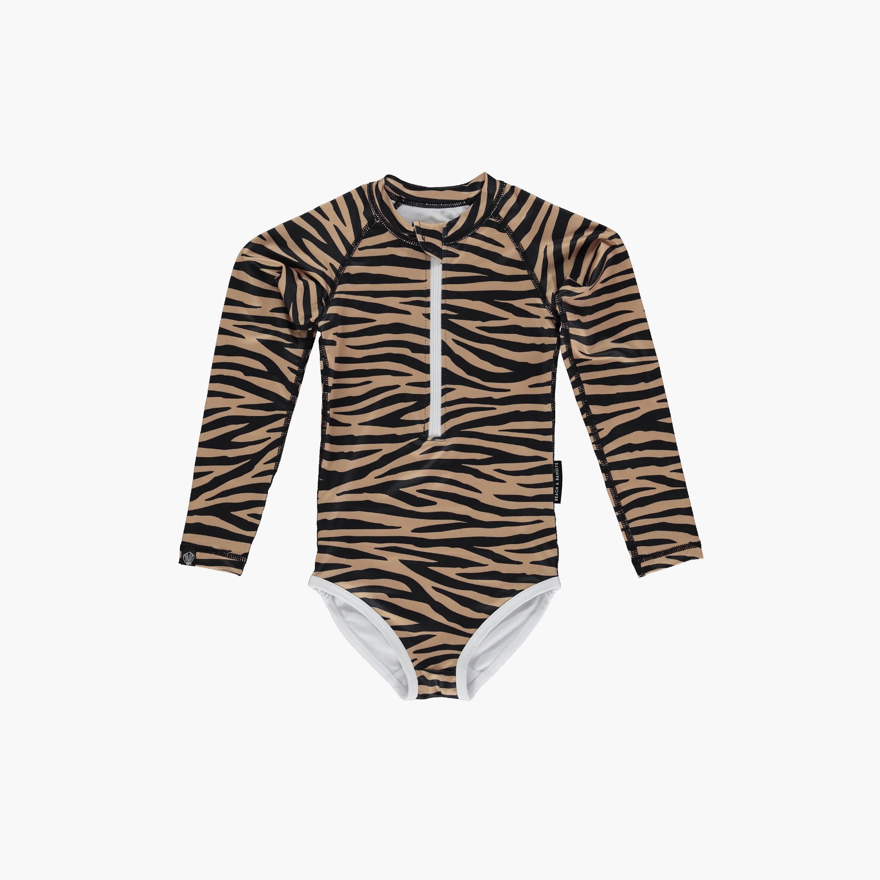 Beach & Bandits Tiger Shark Printed Swimsuit-baby-girls-clothing-swimwear-image-2
