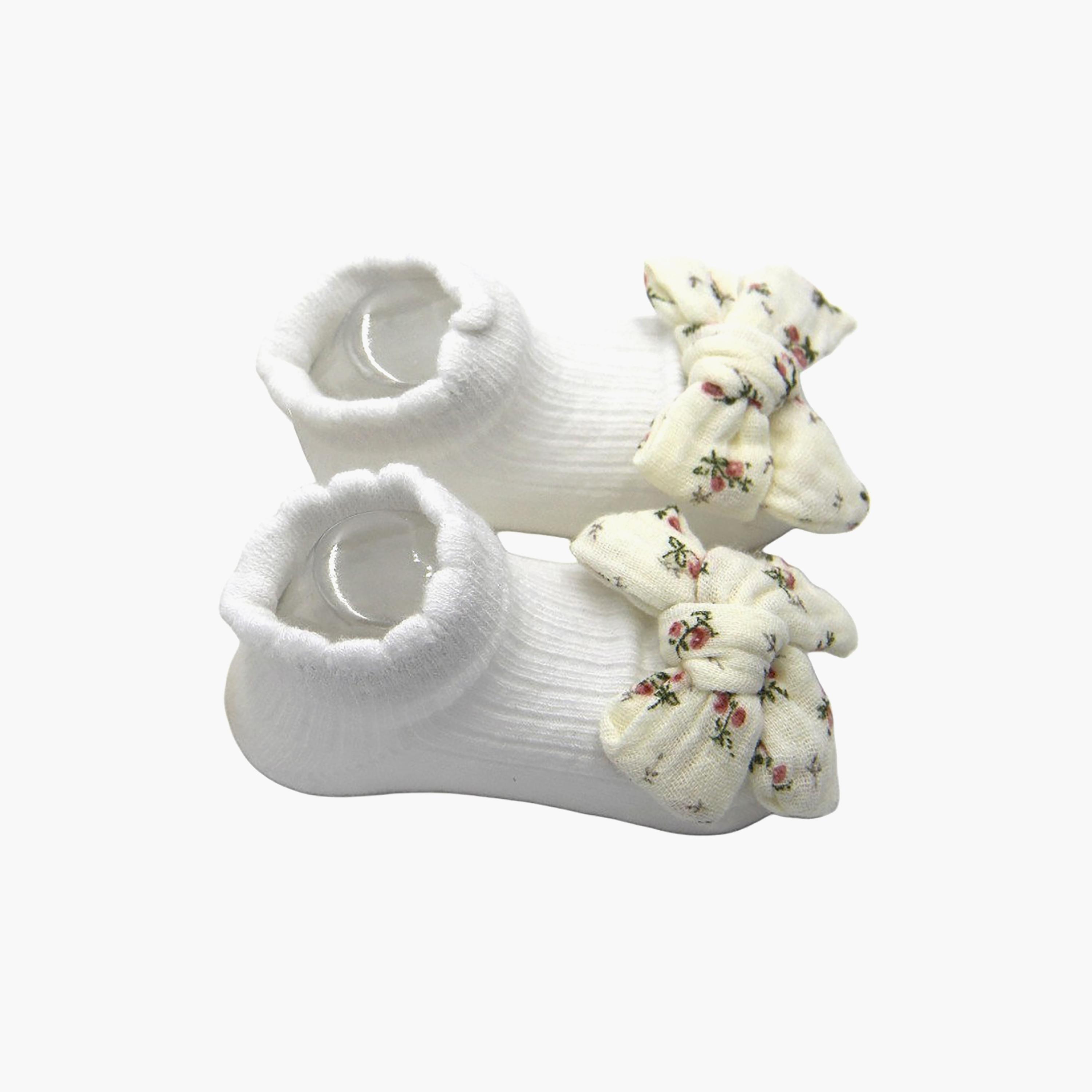 Bambimici Anika Socks & Ribbon Bow Headband Set-baby-girls-accessories-socks-image-3
