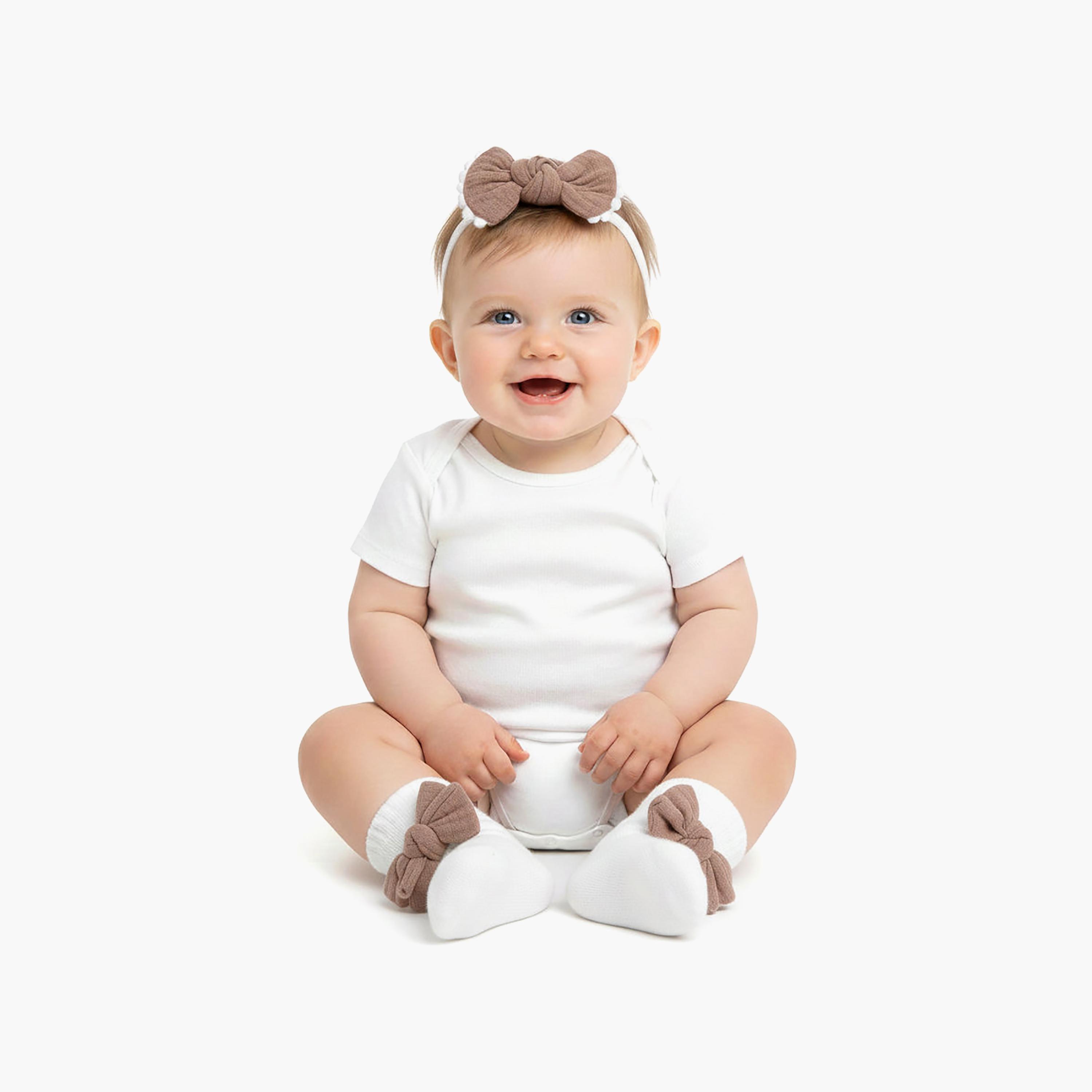Bambimici Anika Socks & Ribbon Bow Headband Set-baby-girls-accessories-socks-image-3