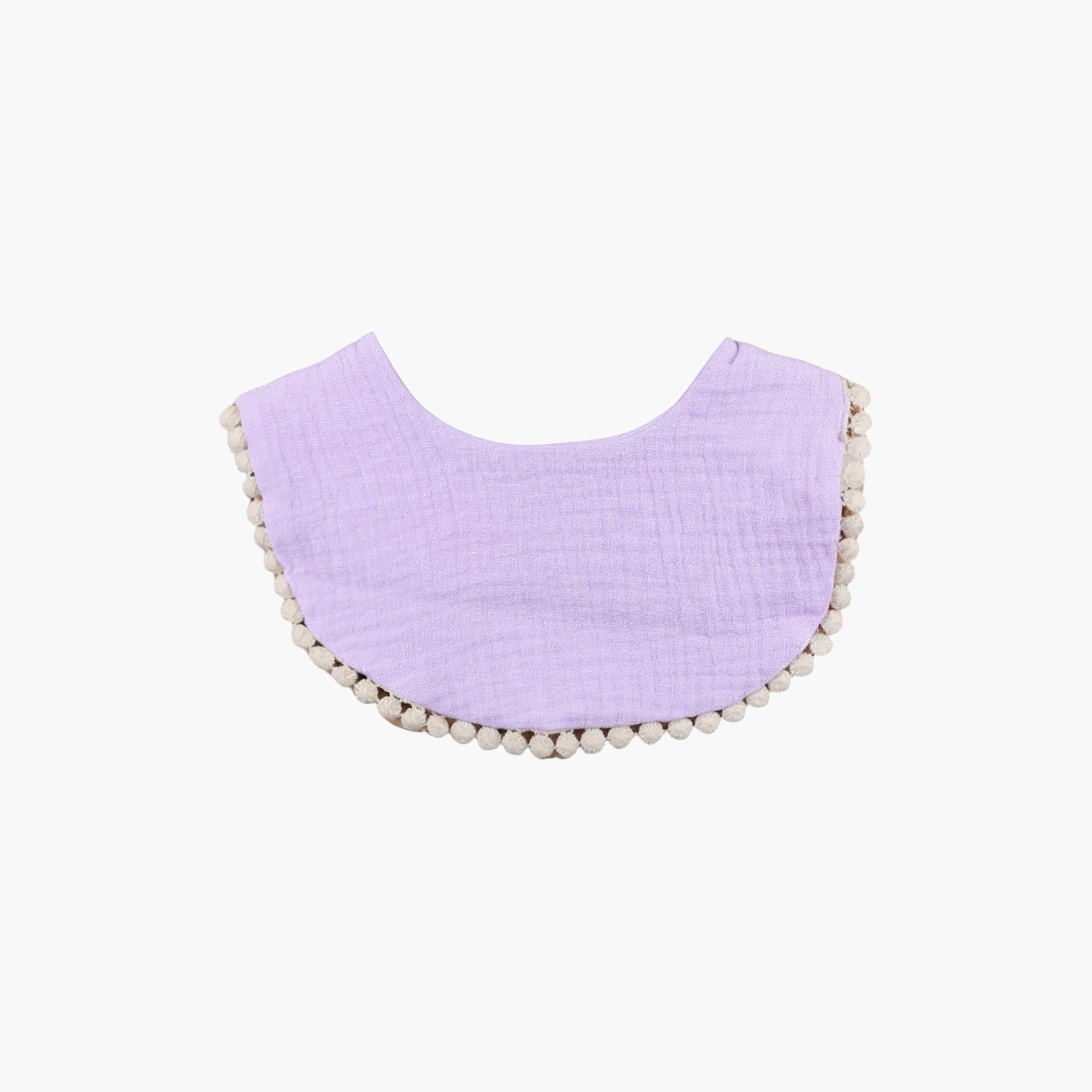 Bambimici Sophia Bib & Ribbon Headband Set-baby-feeding-bibs-image-3