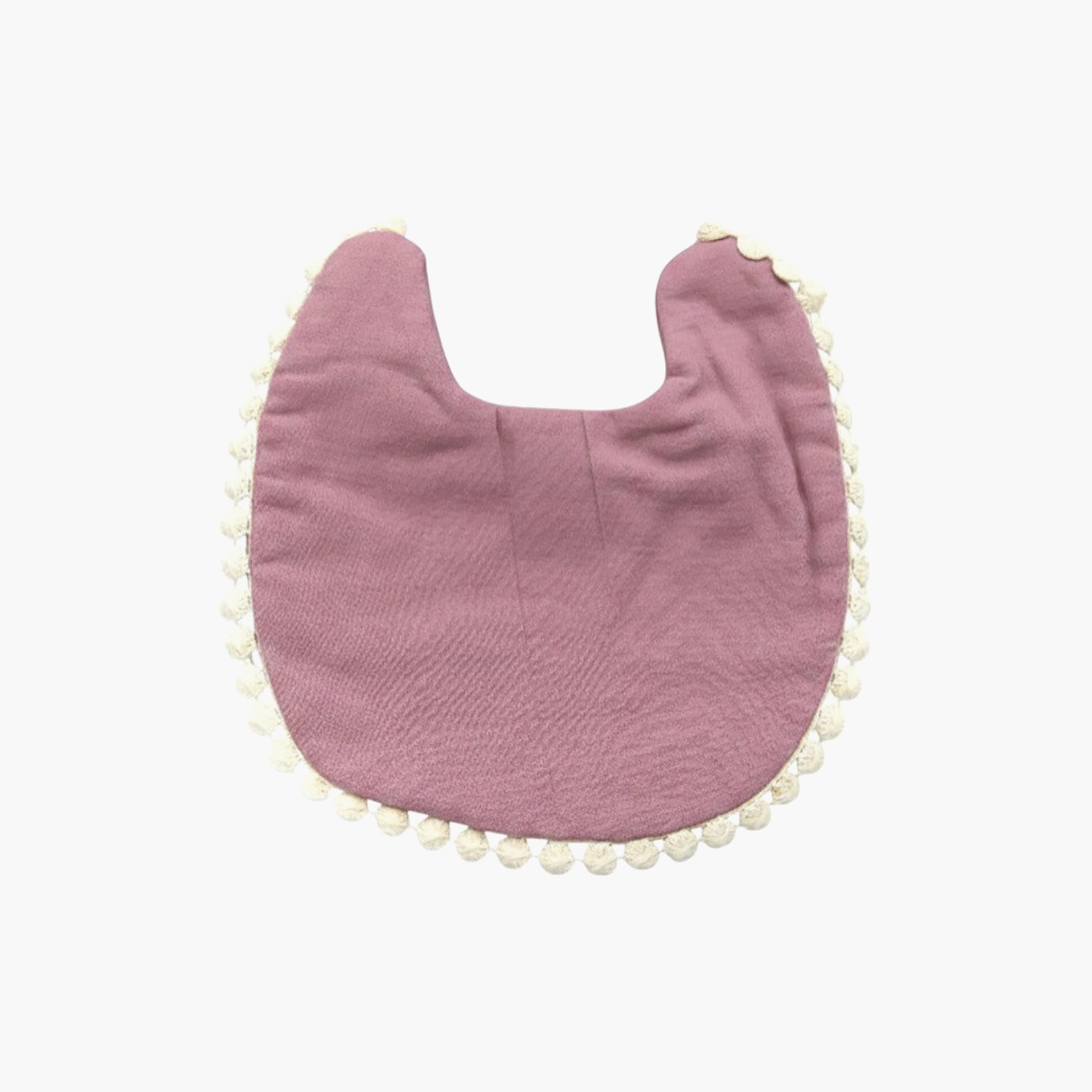 Bambimici Stealla Small Ribbon Headband & Bib Set-baby-feeding-bibs-image-4