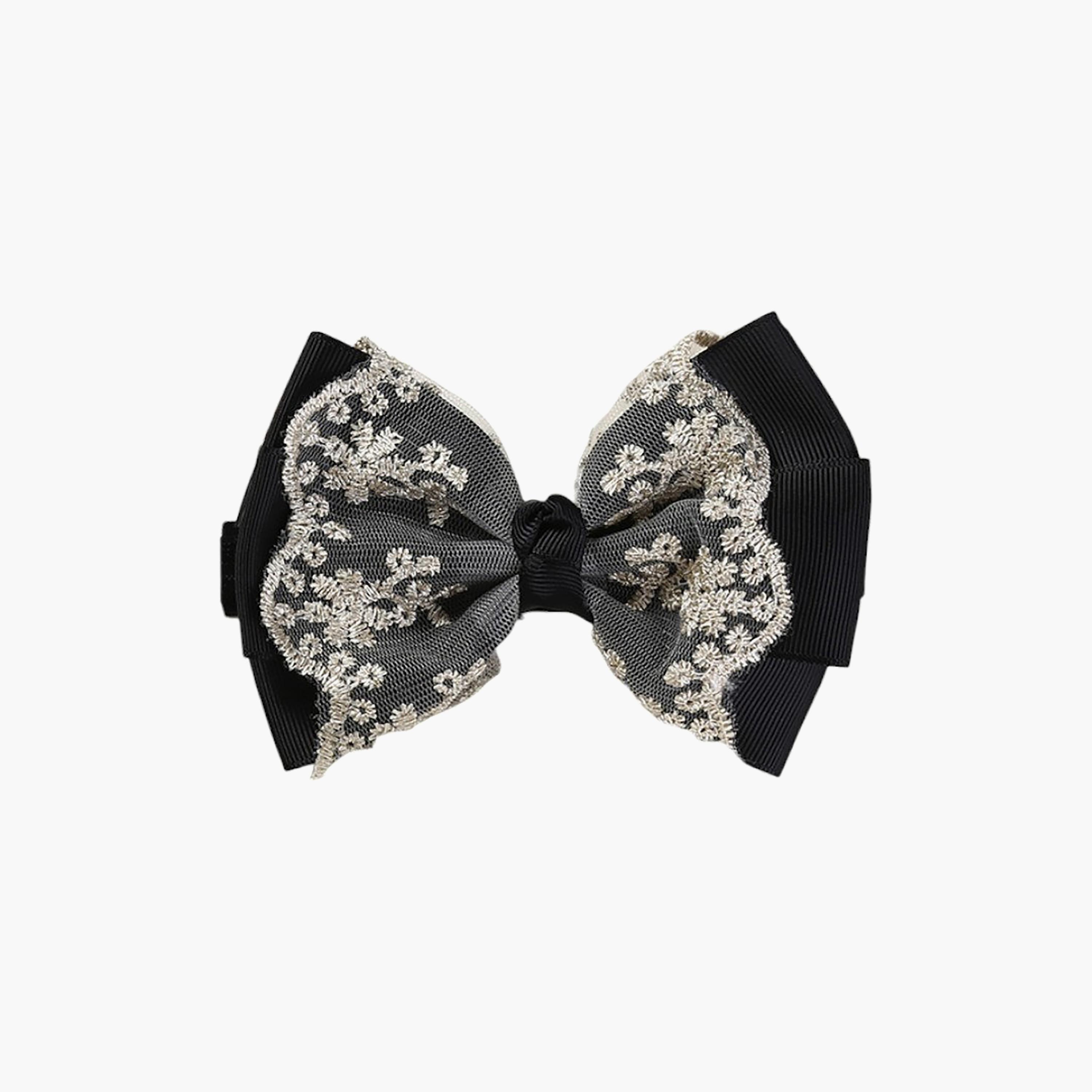 طقم جوارب "أنيكا" وعصابة رأس بفيونكة "ريبون" من بامبيميتشي-girls-accessories-socks-image-4