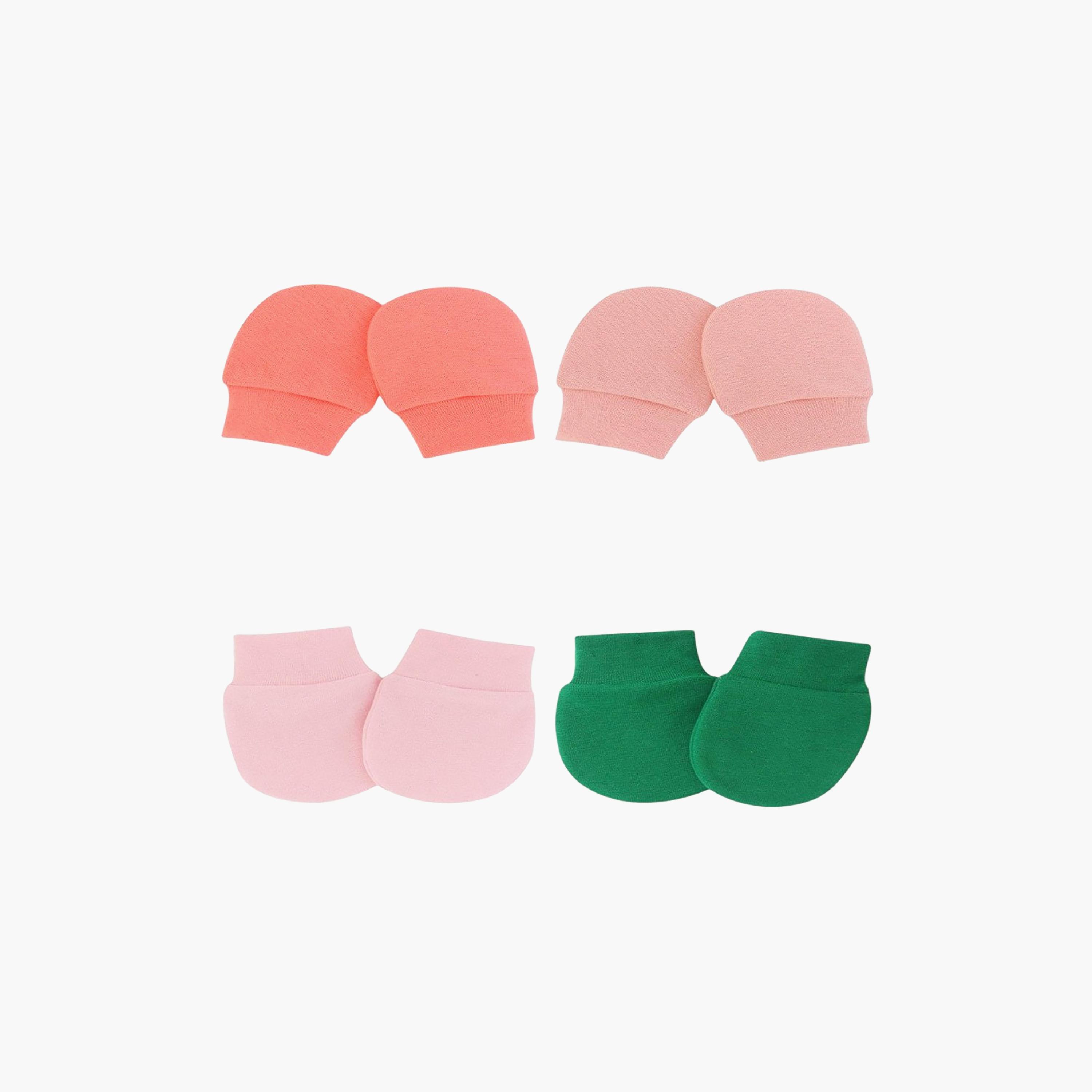 Bambimici 4-Pair Little Snuggles Mittens Set-baby-girls-accessories-mittens-image-1