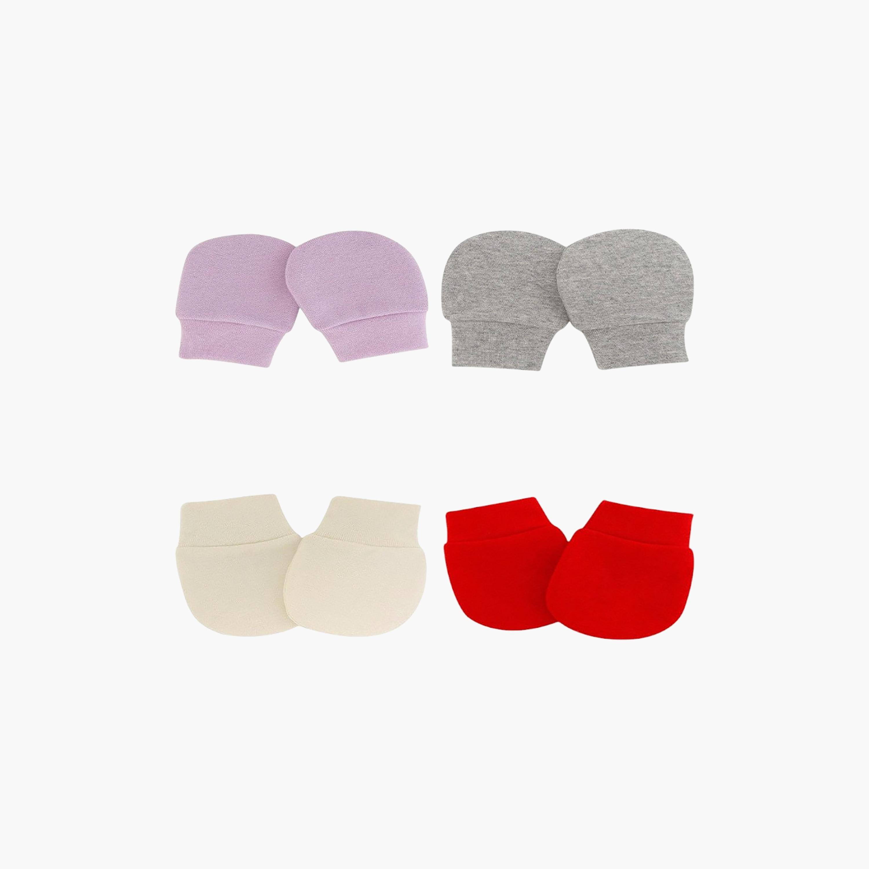 Bambimici 4-Pair Little Snuggles Mittens Set-baby-girls-accessories-mittens-image-1