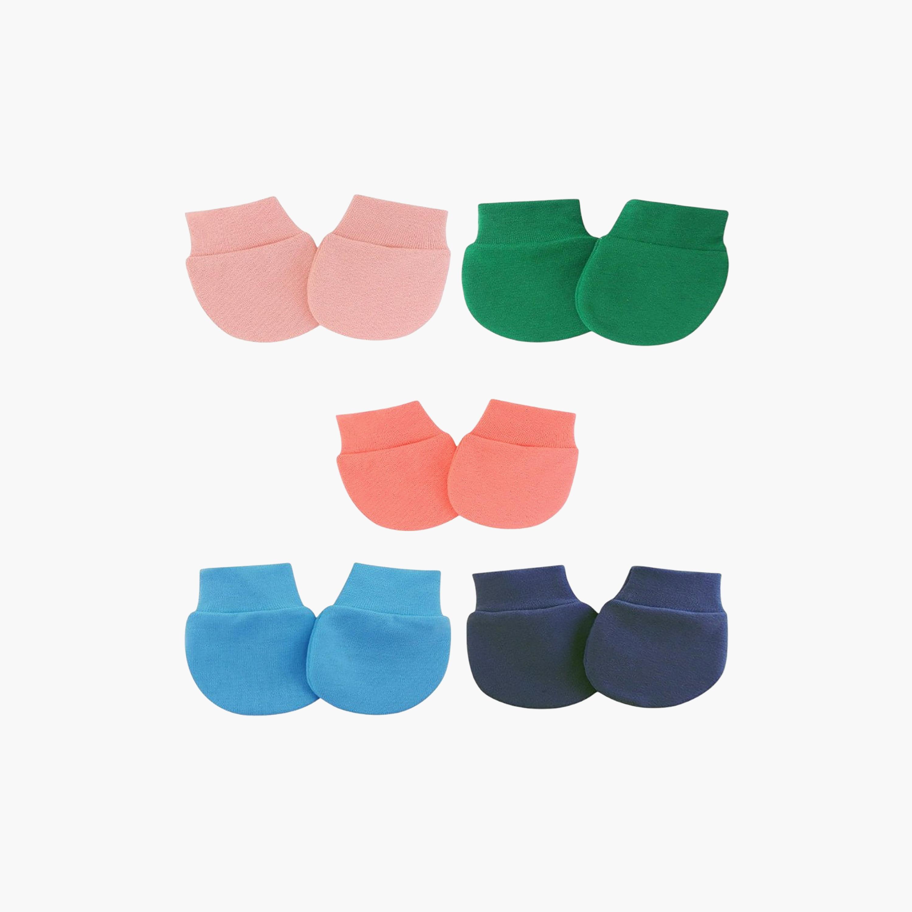 Bambimici 5-Pair Little Snuggles Mittens Set-baby-girls-accessories-mittens-image-1