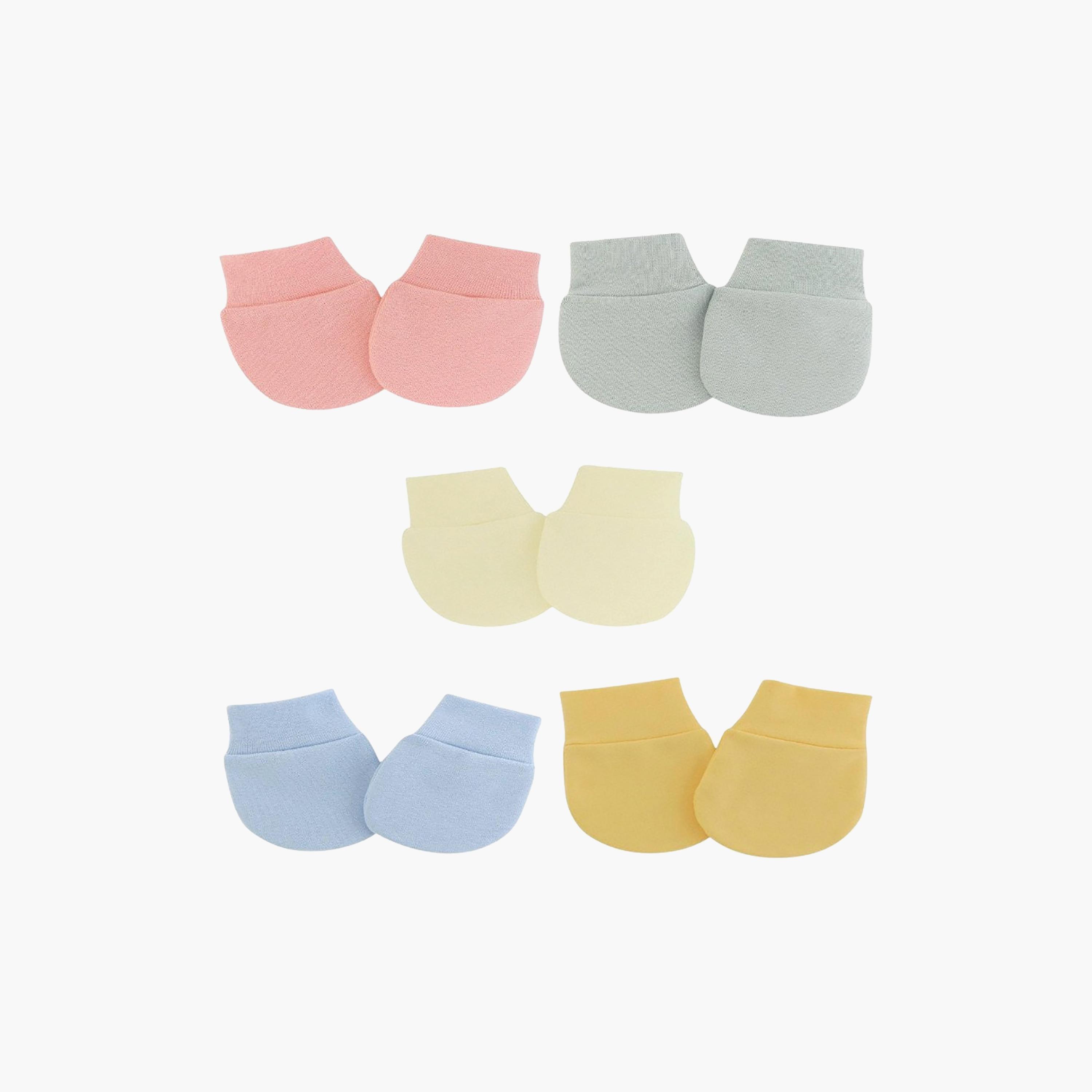 Bambimici 5-Pair Little Snuggles Mittens Set-baby-girls-accessories-mittens-image-1