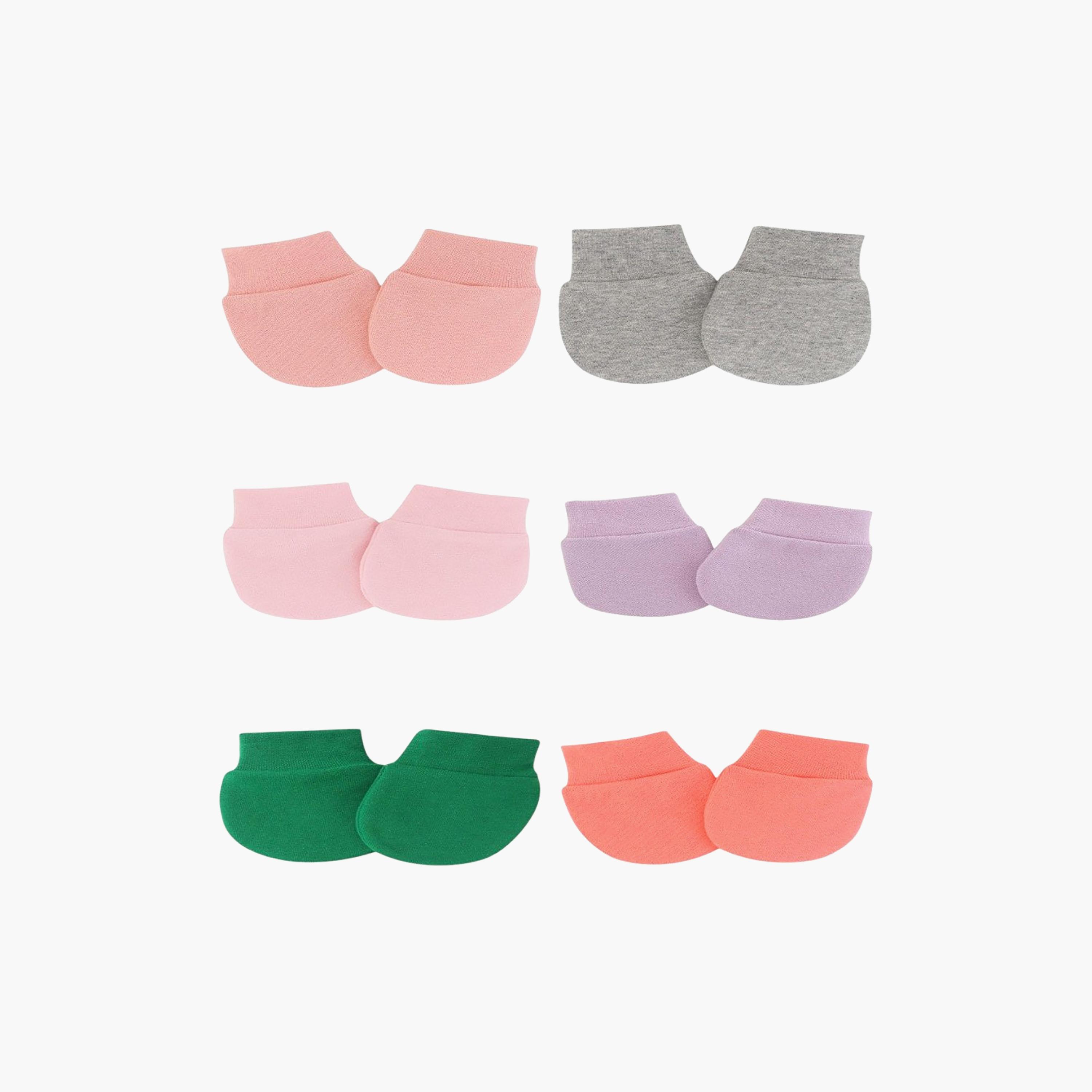 Bambimici 6-Pair Little Snuggles Mittens Set-baby-girls-accessories-mittens-image-1