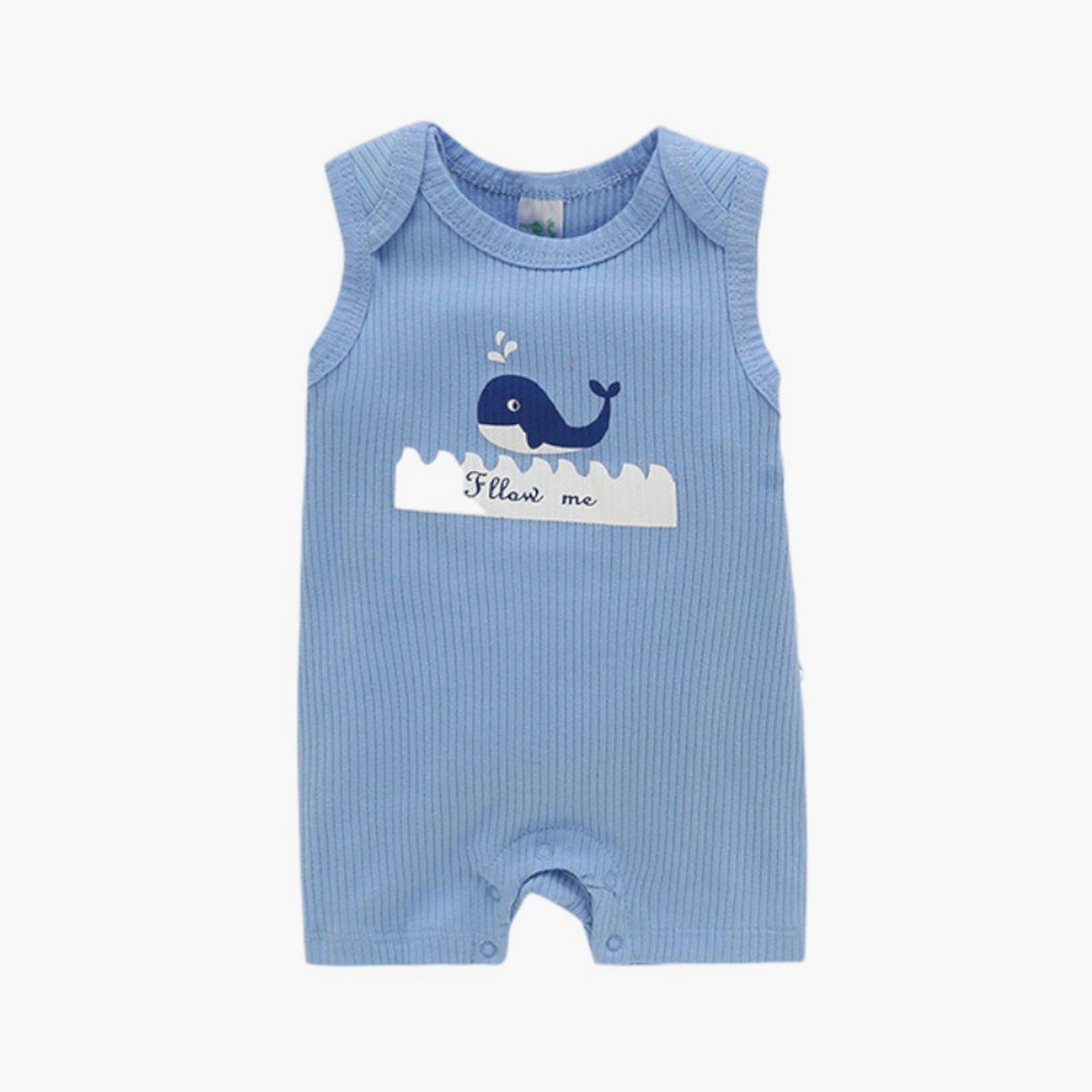 بودي سوت بأكمام قصيرة وطبعة حوت مع زوج من الجوارب قطعتين من بامبيميسي-baby-boys-clothing-multipacks-image-2