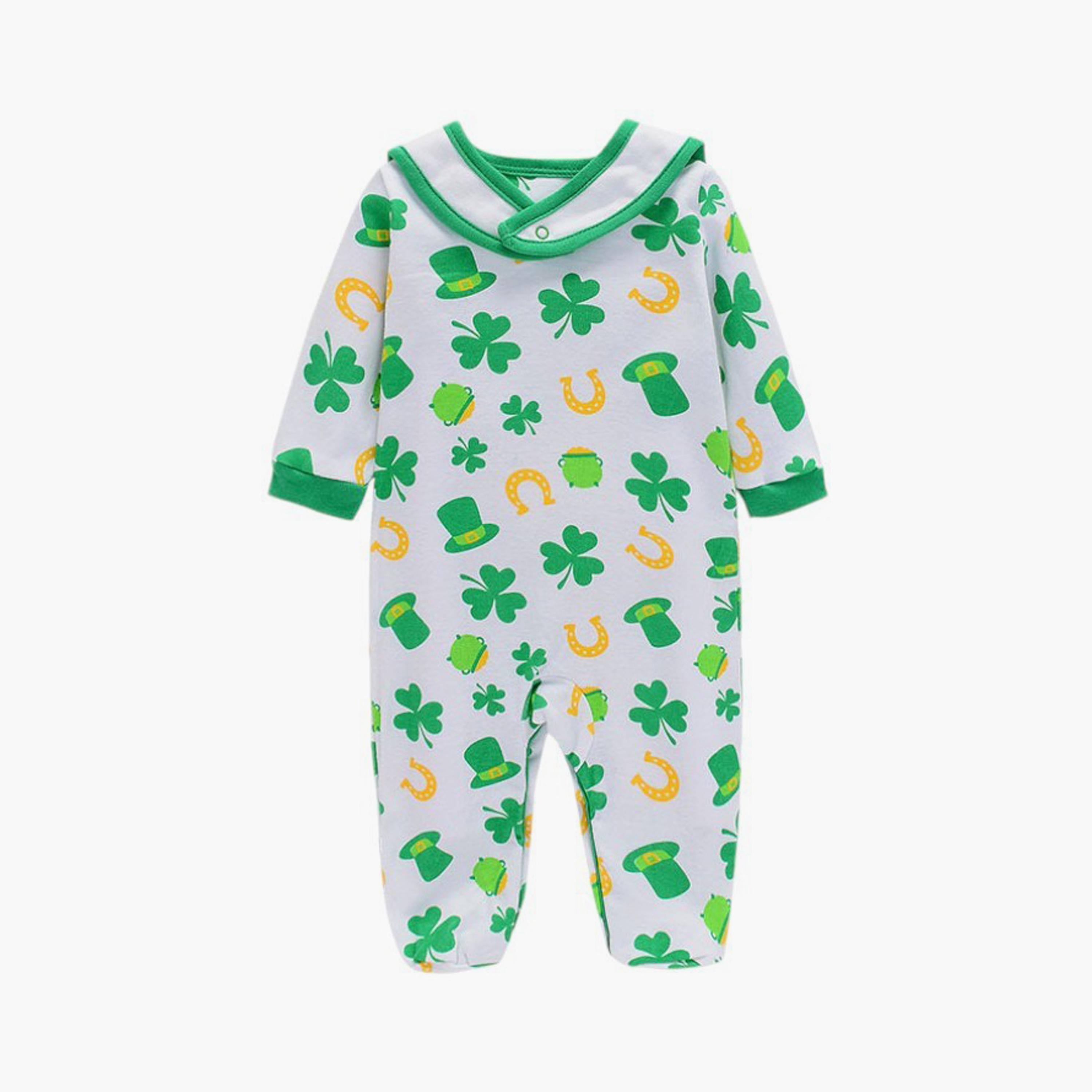 بودي سوت مطبوعة بأكمام طويلة من بامبيميسي-baby-girls-clothing-rompers-image-1