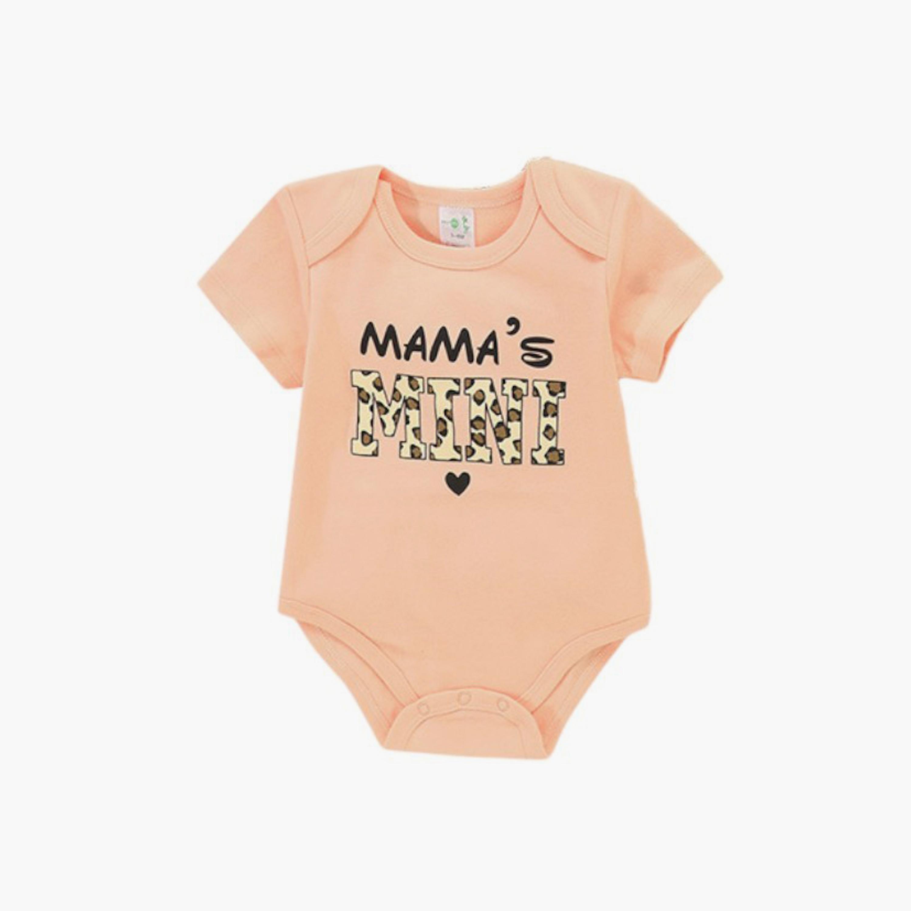 Bambimici 3-Piece Leopard Printed Short Sleeves Bodysuits-baby-girls-clothing-bodysuits-image-2