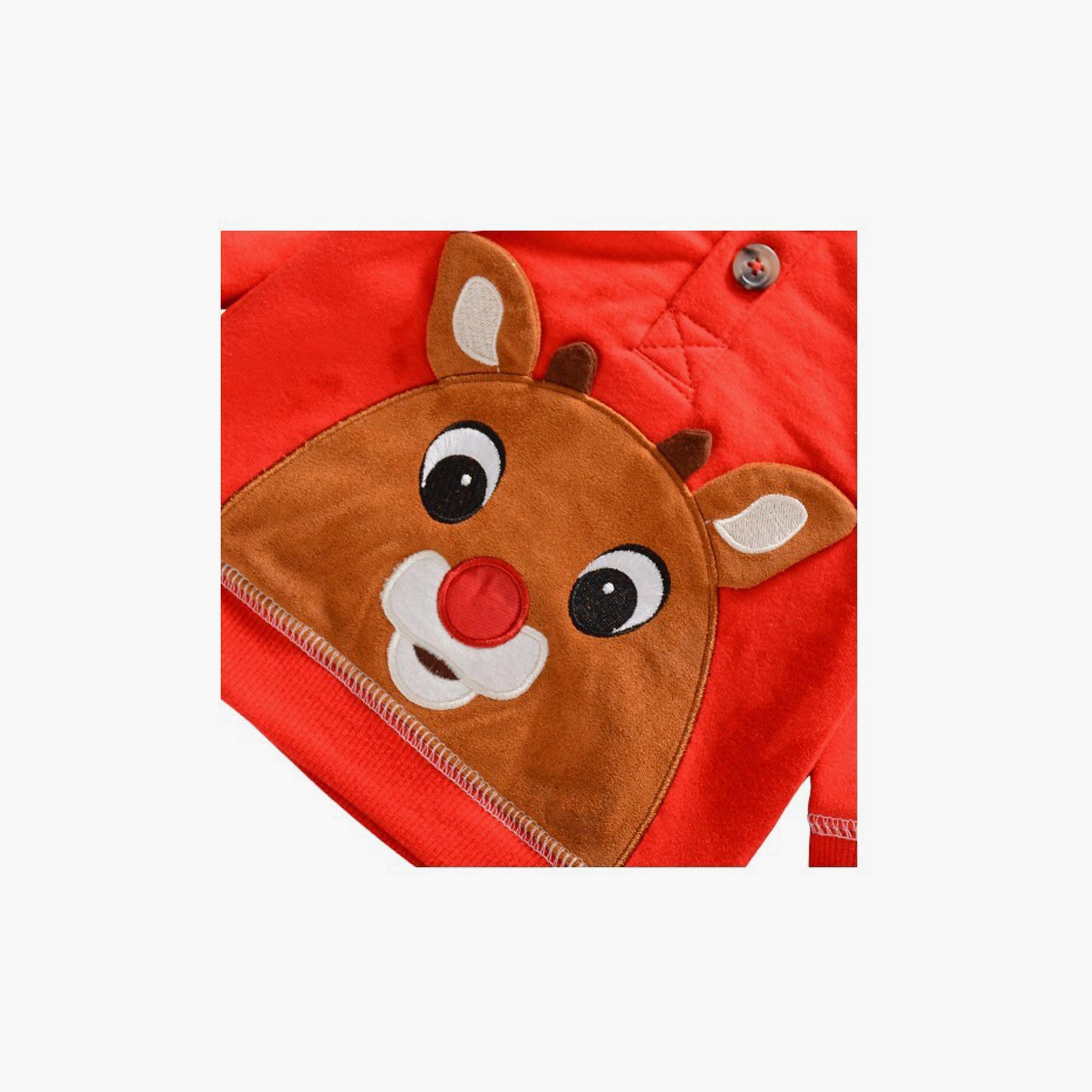 هودي بأكمام طويلة بطبعة حيوانات مع بيجامة قطعتين من بامبيميسي-baby-girls-clothing-nightwear-pyjamasets-image-3