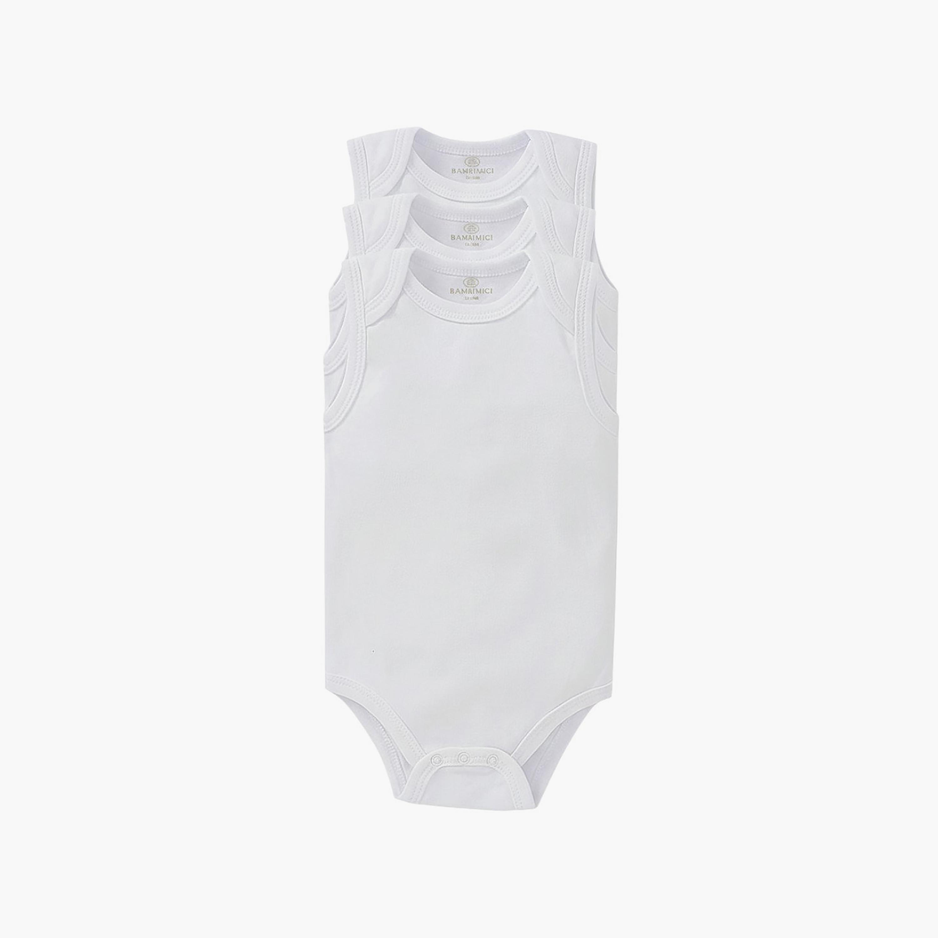طقم بودي سويت بدون أكمام، 3 قطع من بامبيميتشي-baby-boys-clothing-bodysuits-image-4