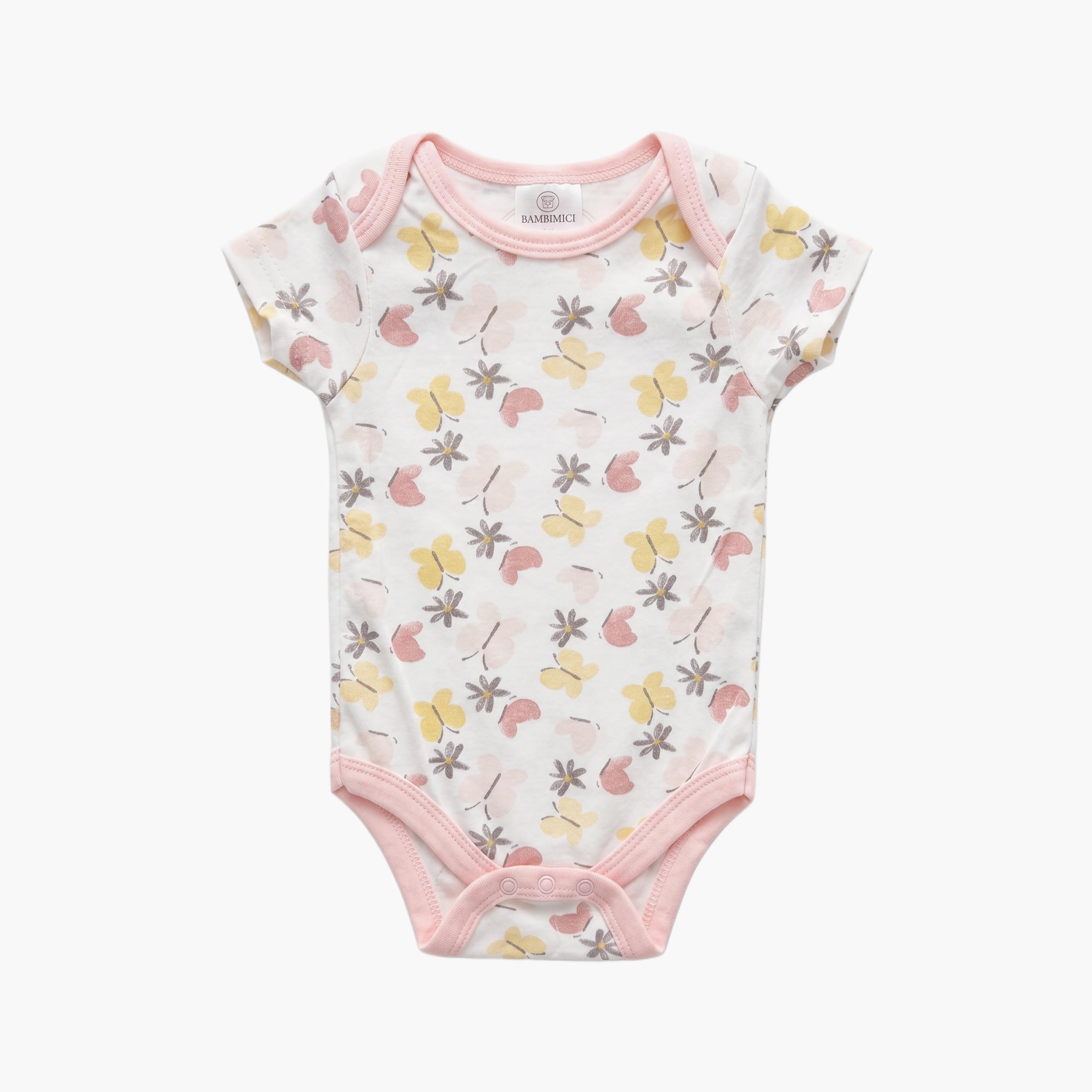 طقم بودي سويت بأكمام قصيرة، 5 قطع من بامبيميتشي-baby-boys-clothing-bodysuits-image-3