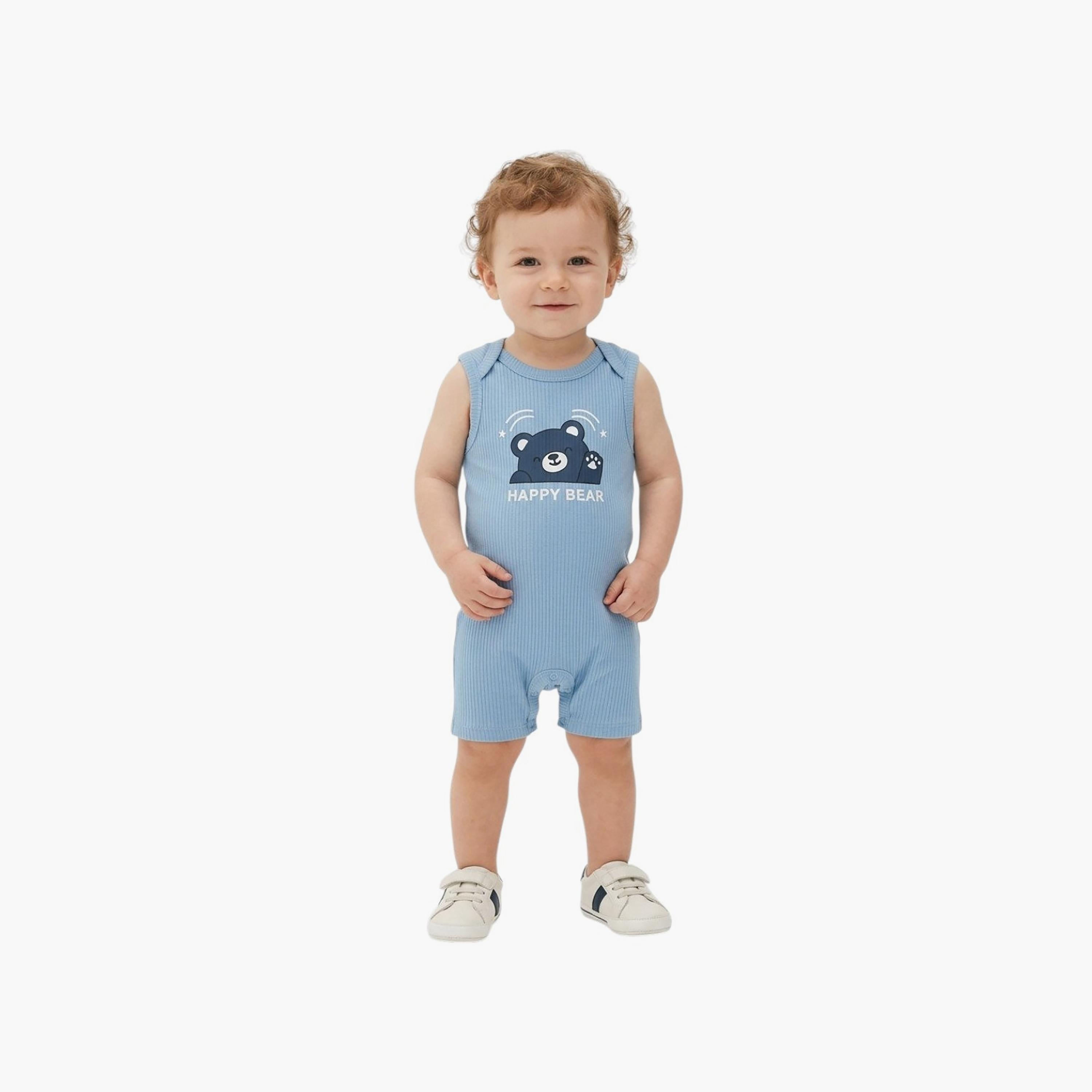 طقم رومبر بدون أكمام، 3 قطع من بامبيميتشي-baby-boys-clothing-rompers-image-3