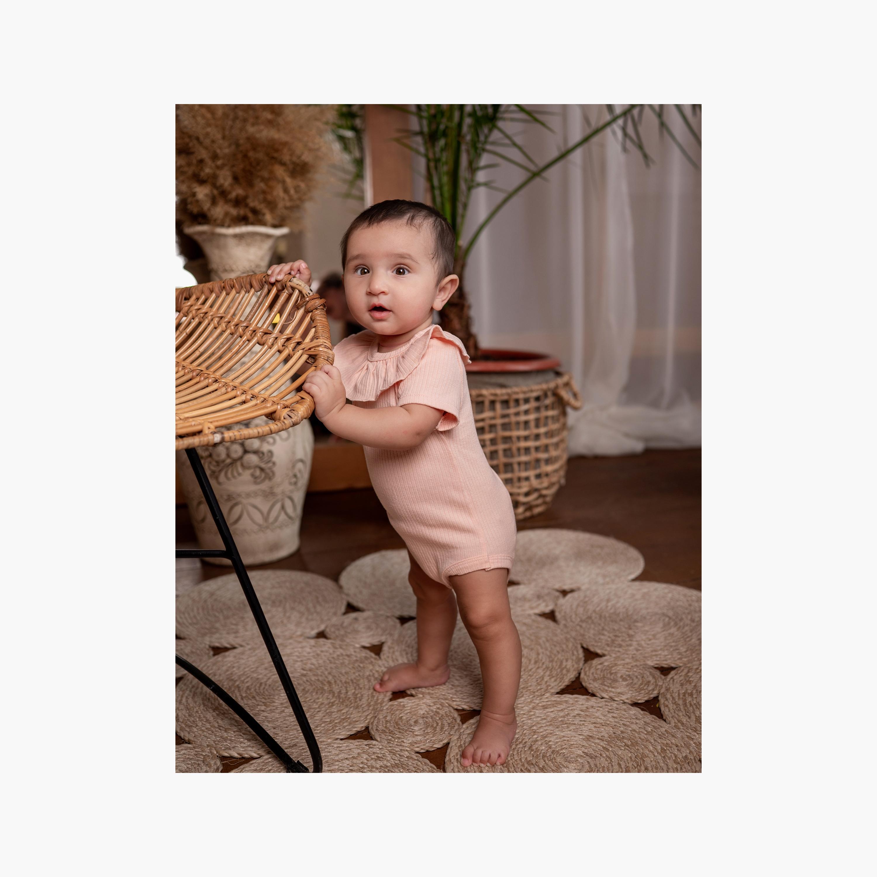 Bambimici Plain Short Sleeve Bodysuit-baby-girls-clothing-bodysuits-image-5