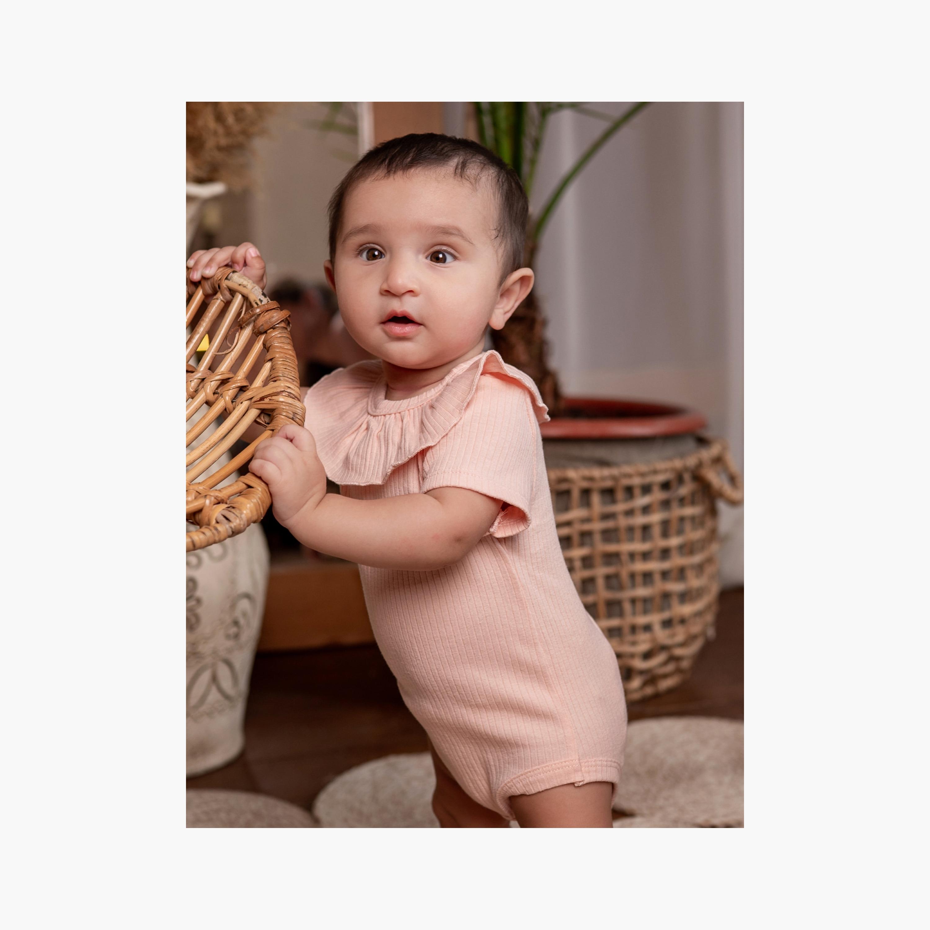 Bambimici Plain Short Sleeve Bodysuit-baby-girls-clothing-bodysuits-image-6