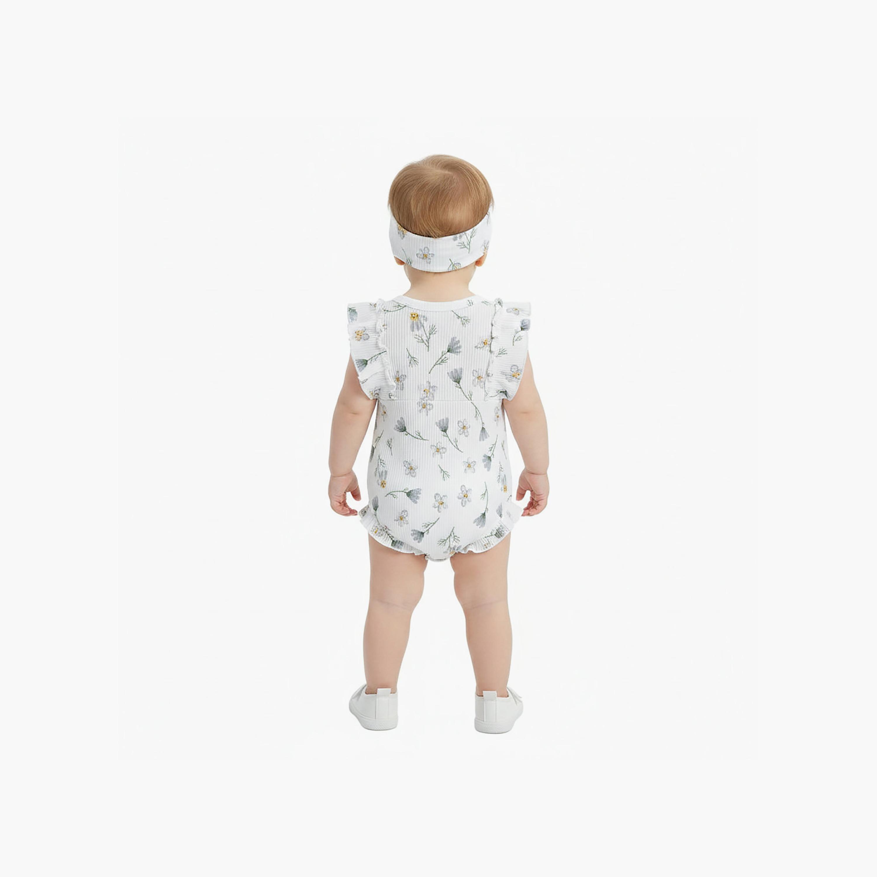 طقم رومبر بدون أكمام مع عصابة رأس من بامبيميتشي-baby-girls-clothing-rompers-image-3