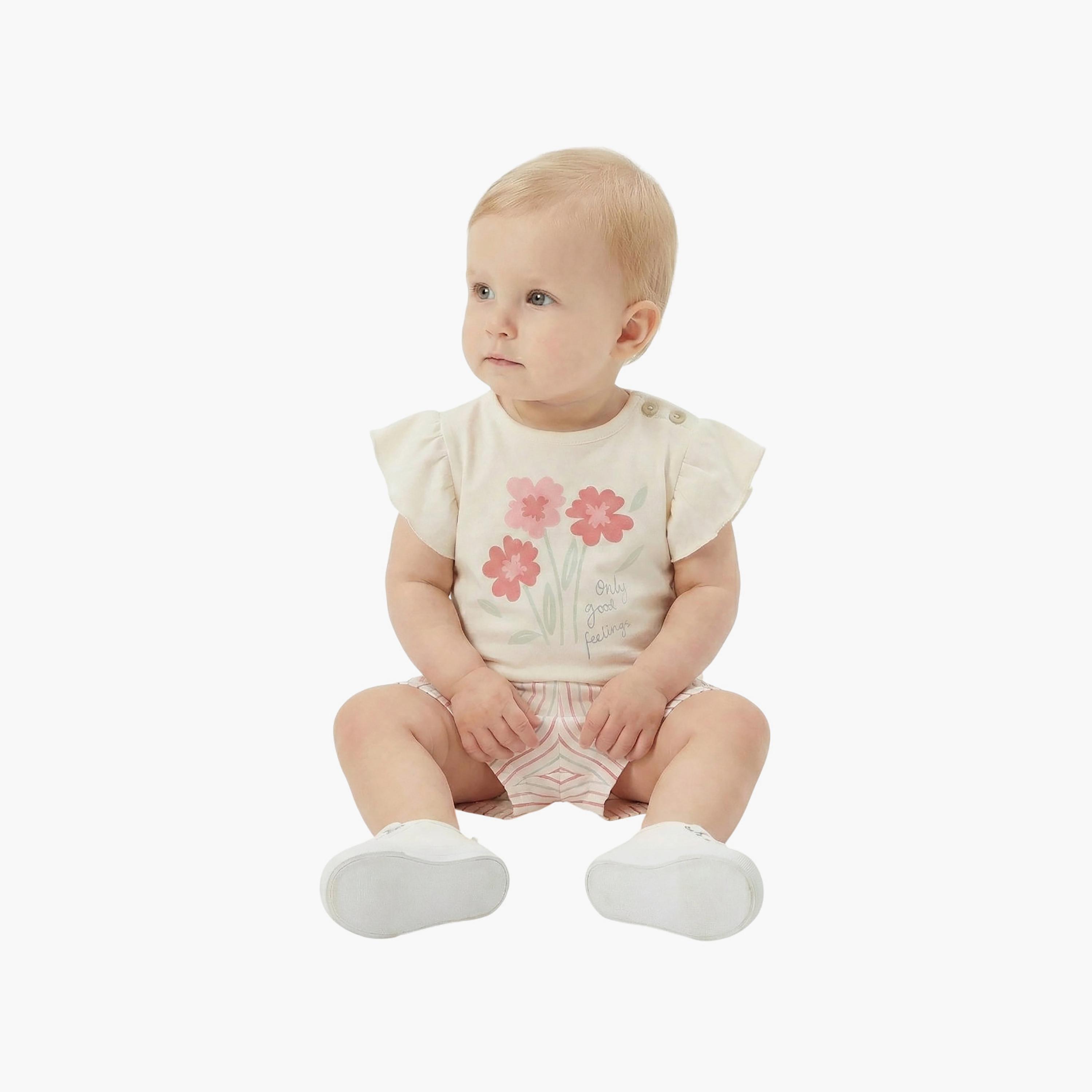 Bambimici Sleeveless T-Shirt & Shorts Set-baby-girls-clothing-setsandcoords-image-2