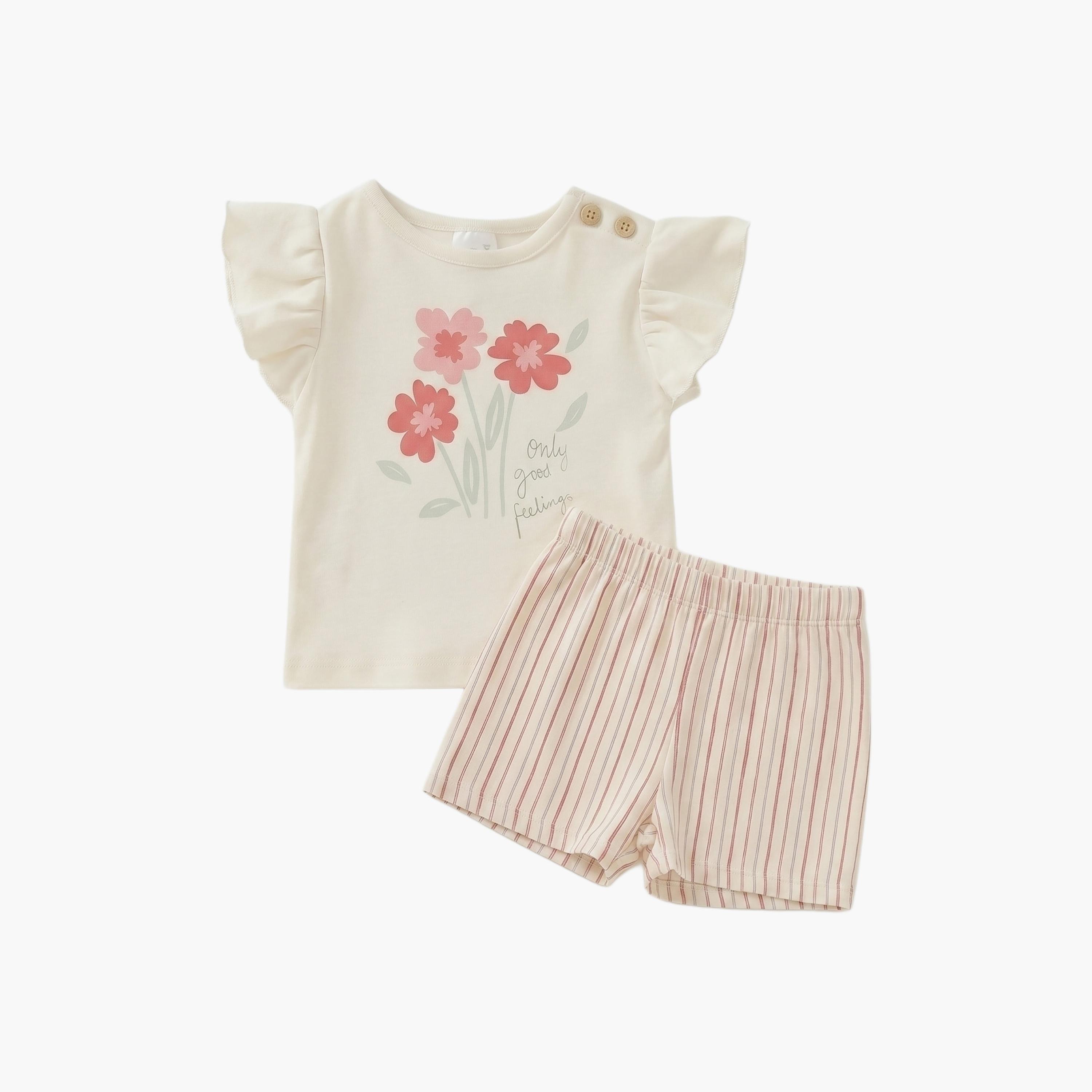 Bambimici Sleeveless T-Shirt & Shorts Set-baby-girls-clothing-setsandcoords-image-6