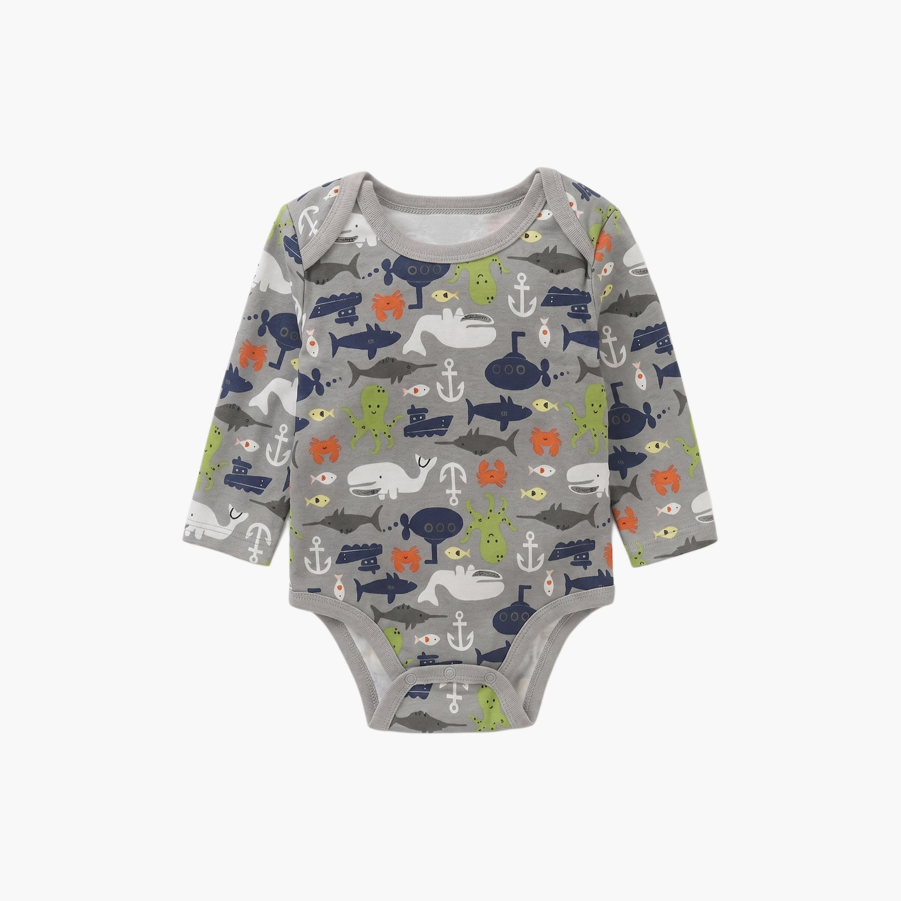 طقم بودي سويت وبنطلون جوجر مع قبعة وجوارب بأكمام طويلة من بامبيميتشي-baby-boys-clothing-setsandcoords-image-4