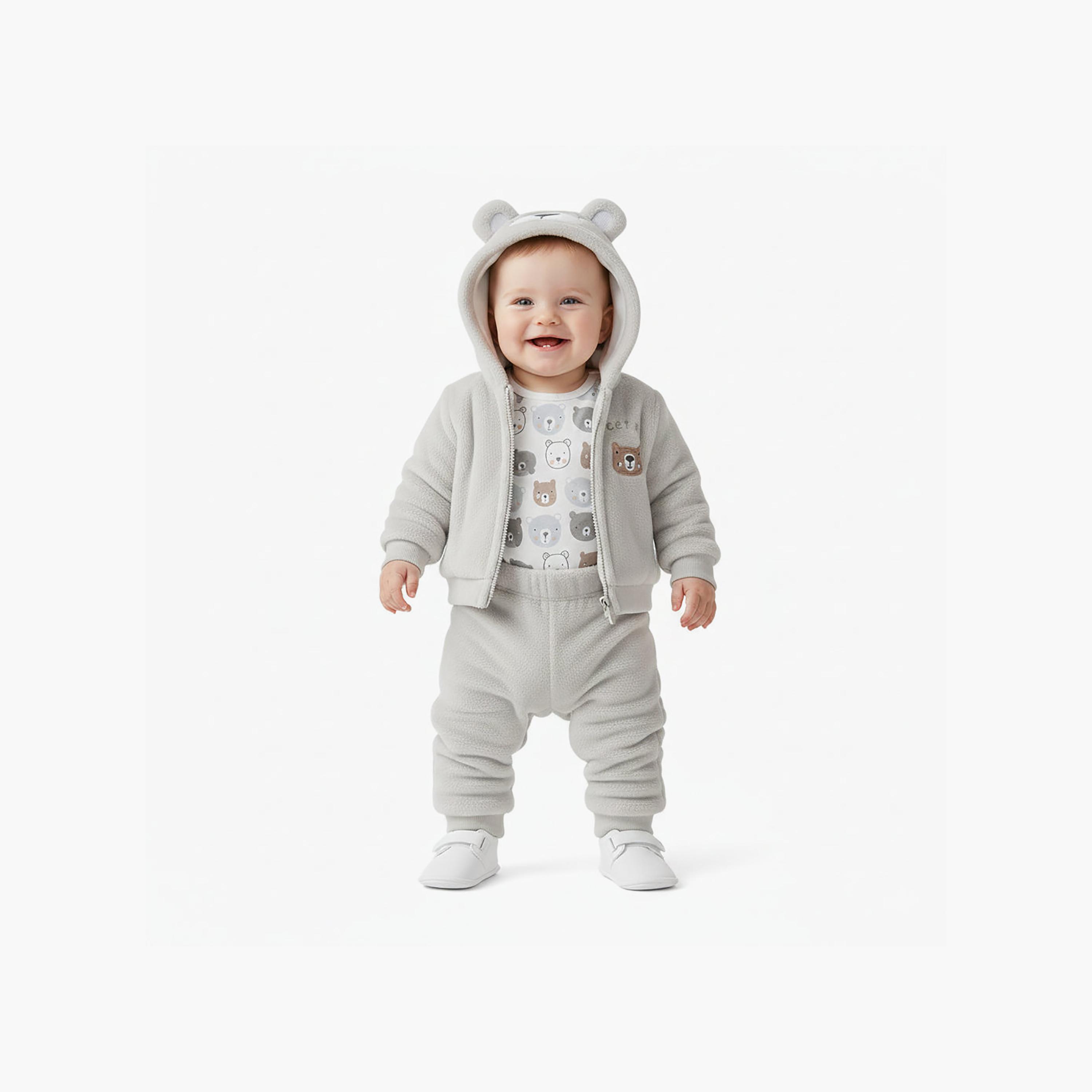 طقم هودي وبنطلون جوجر مع بودي سويت بأكمام طويلة من بامبيميتشي-baby-boys-clothing-setsandcoords-image-1