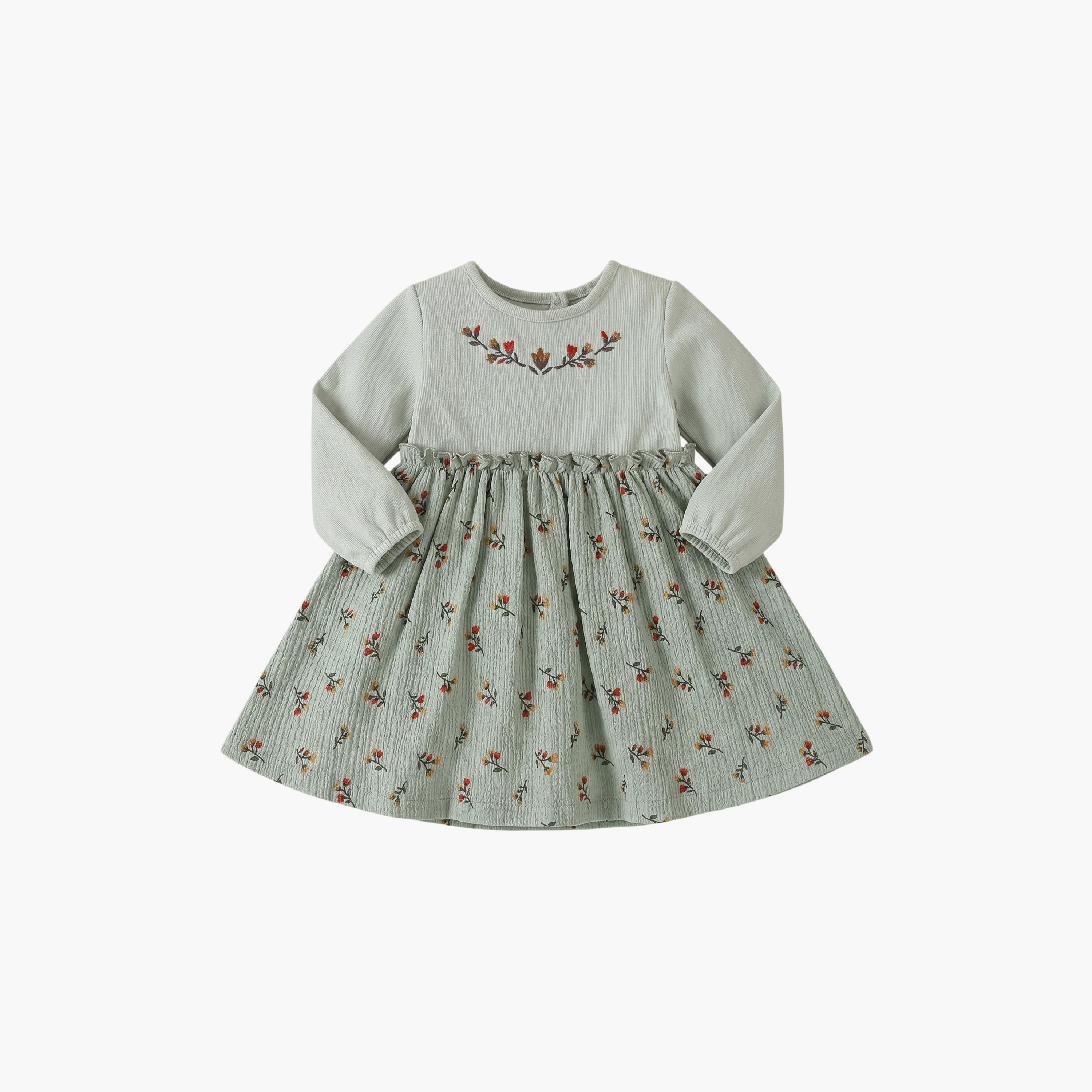طقم فستان وكولون مع عصابة رأس بأكمام طويلة من بامبيميتشي-baby-girls-clothing-setsandcoords-image-4