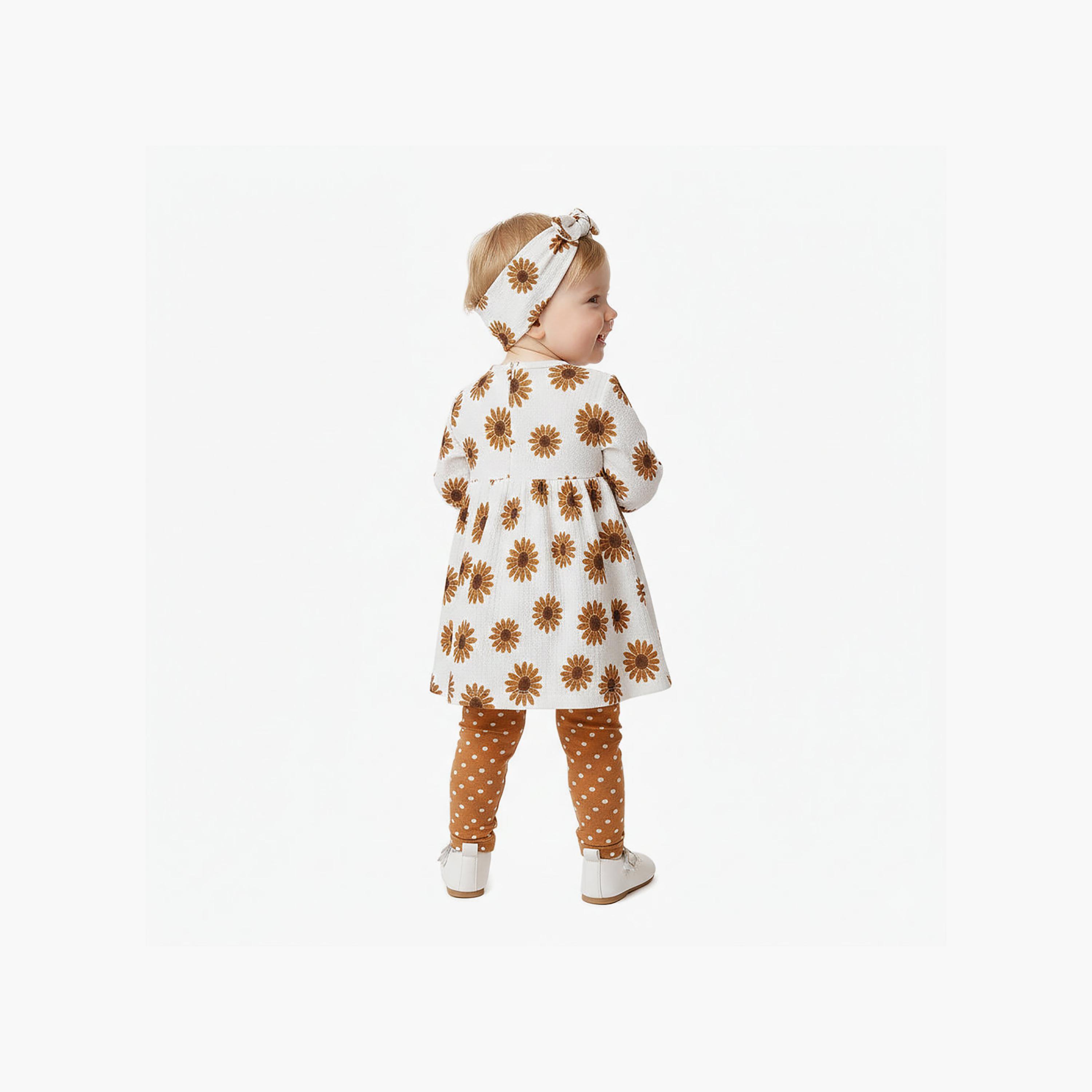 طقم فستان وكولون مع عصابة رأس بأكمام طويلة من بامبيميتشي-baby-girls-clothing-setsandcoords-image-3