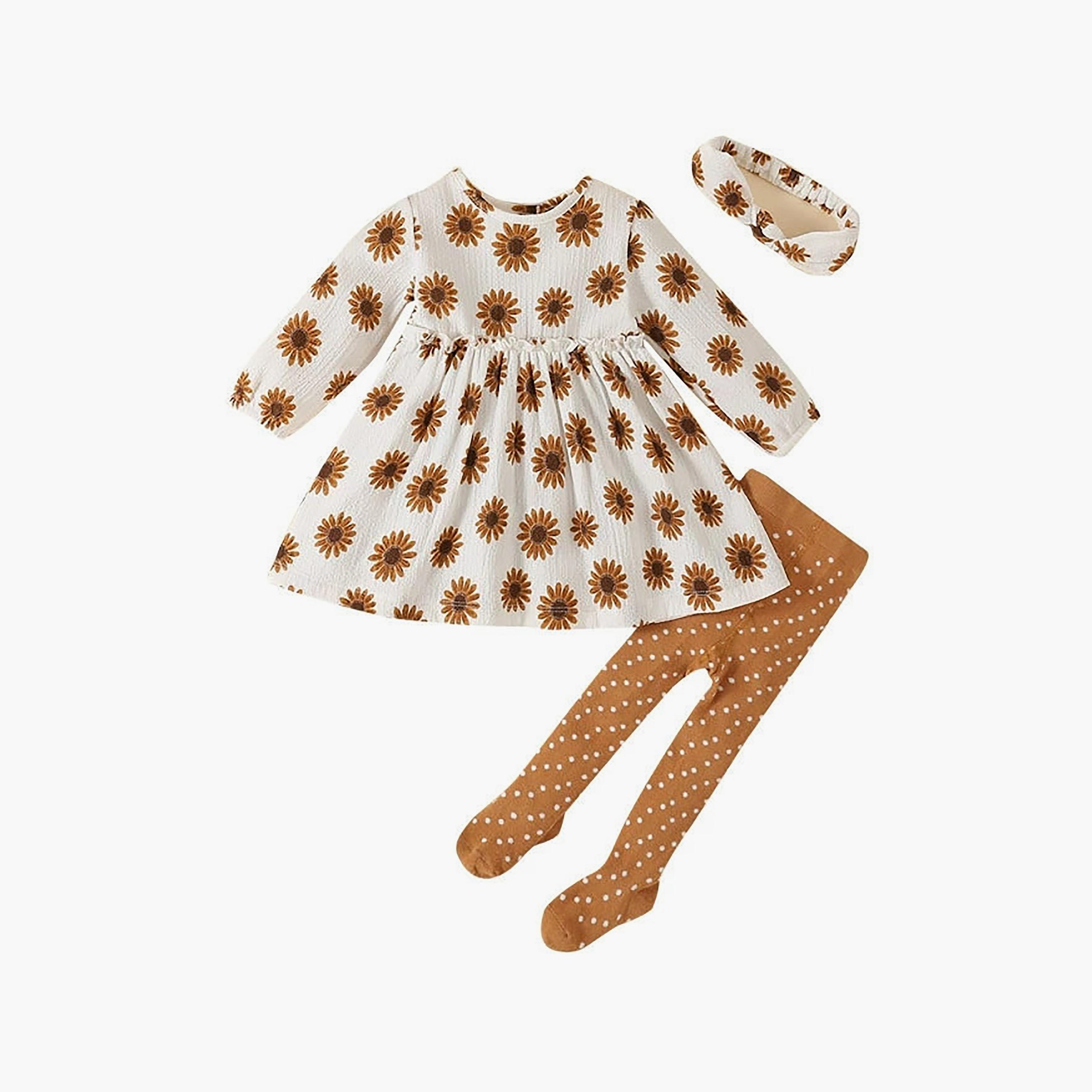 طقم فستان وكولون مع عصابة رأس بأكمام طويلة من بامبيميتشي-baby-girls-clothing-setsandcoords-image-7