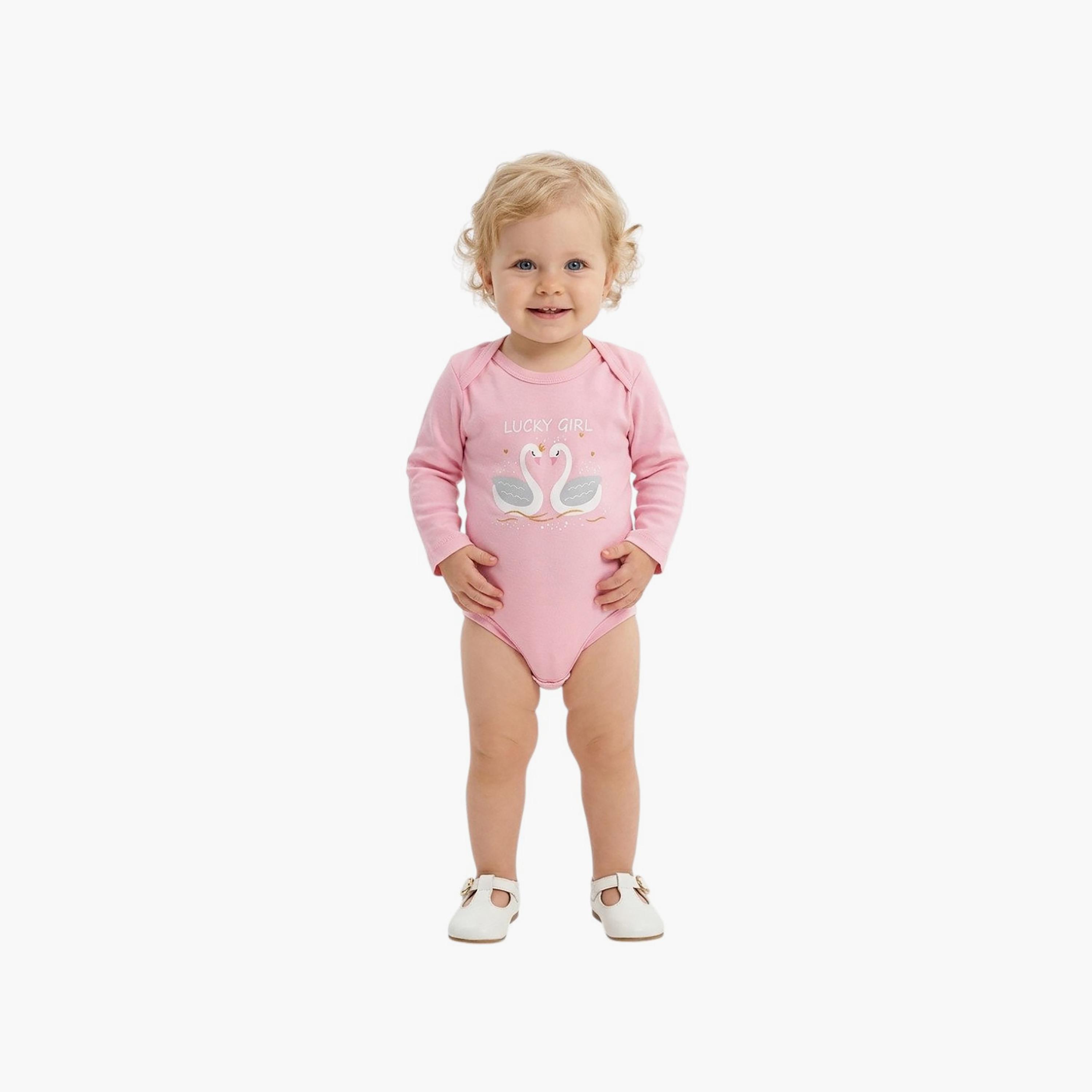 طقم بودي سويت مطبوع بأكمام طويلة، 3 قطع من بامبيميتشي-baby-boys-clothing-bodysuits-image-1
