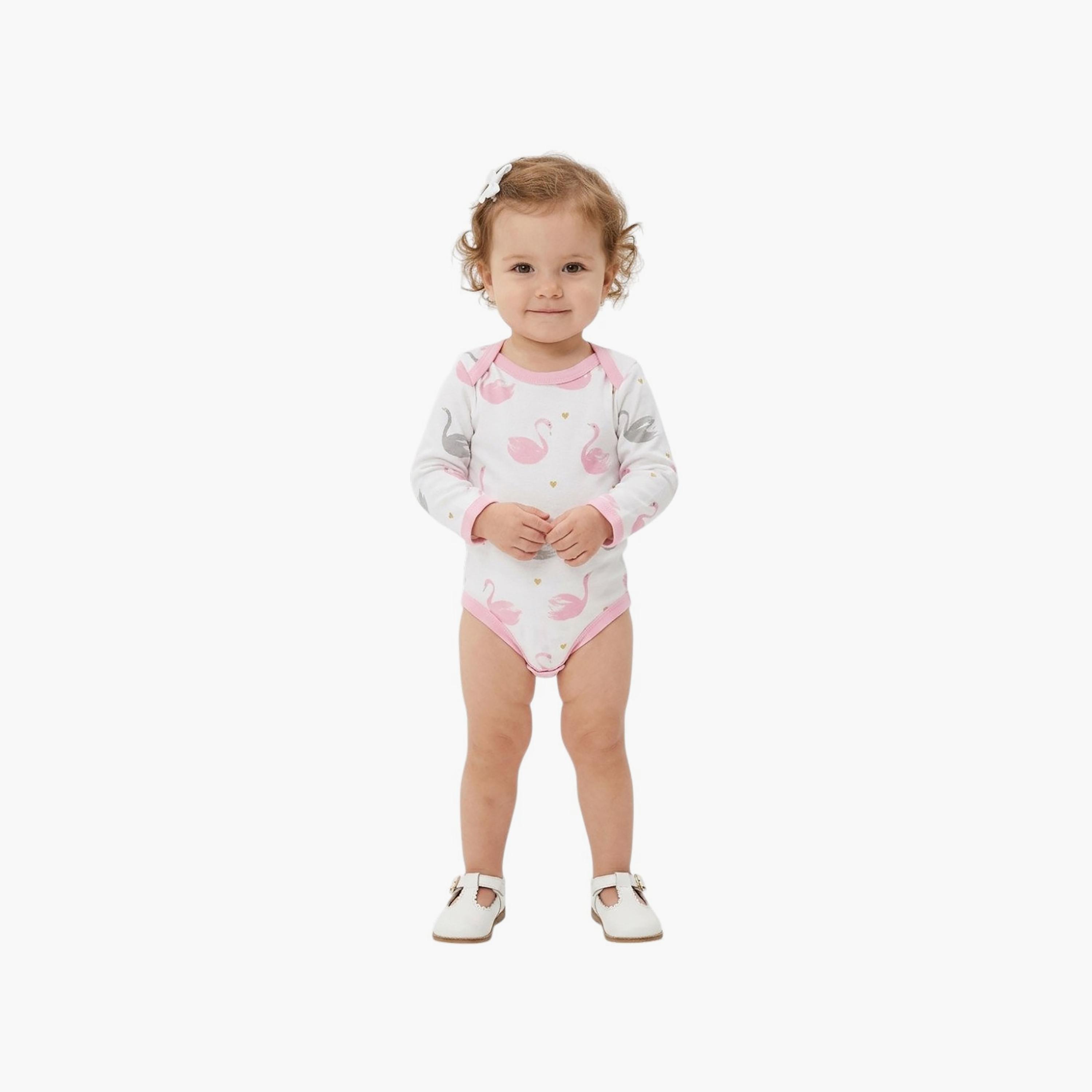 طقم بودي سويت مطبوع بأكمام طويلة، 3 قطع من بامبيميتشي-baby-boys-clothing-bodysuits-image-2